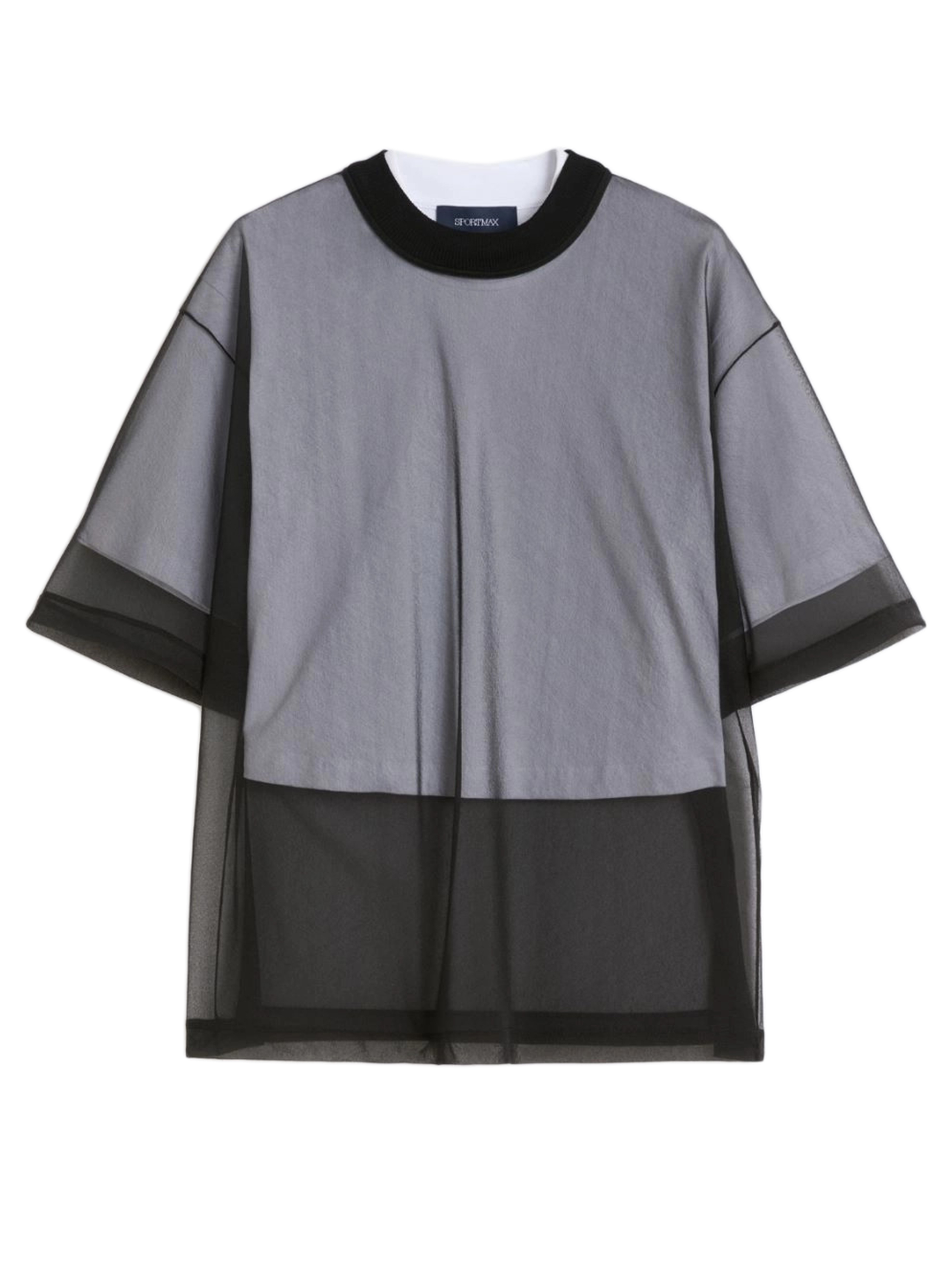 SportMax T-shirts and Polos Black 2612931015600001 (Sportmax / Tシャツ・カットソー ) | Sportmax (スポーツマックス)