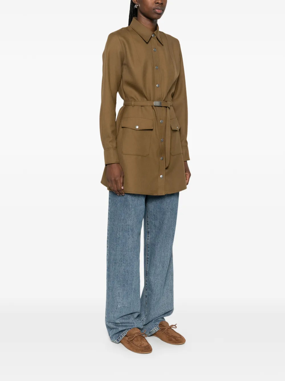 A.P.C. Dresses Green PSALPF35247JAA (A.P.C. / ワンピース・ドレス・オールインワン ) | A.P.C. (アーペーセー)(2)