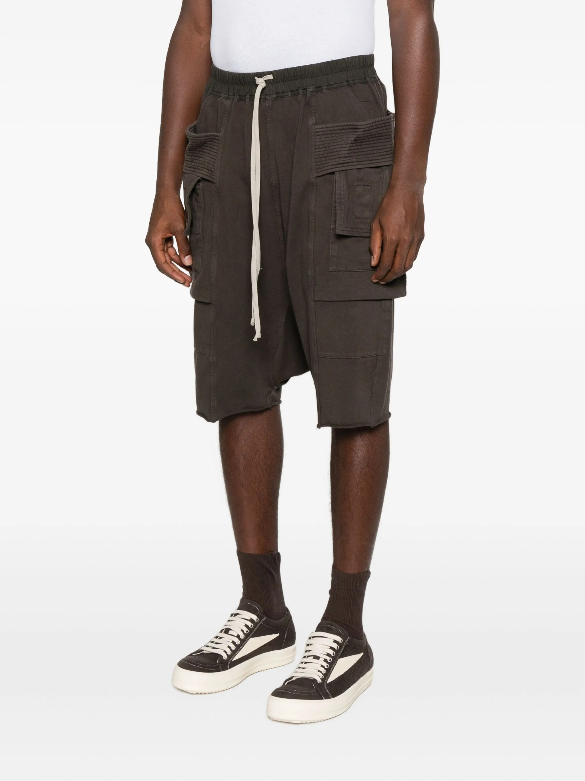 RICK OWENS DRKSHDW Shorts Brown DU02E7382RIG78 (Rick Owens DRKSHDW / ショートパンツ ) | Rick Owens DRKSHDW (リック オウエンス ダークシャドウ)(1)
