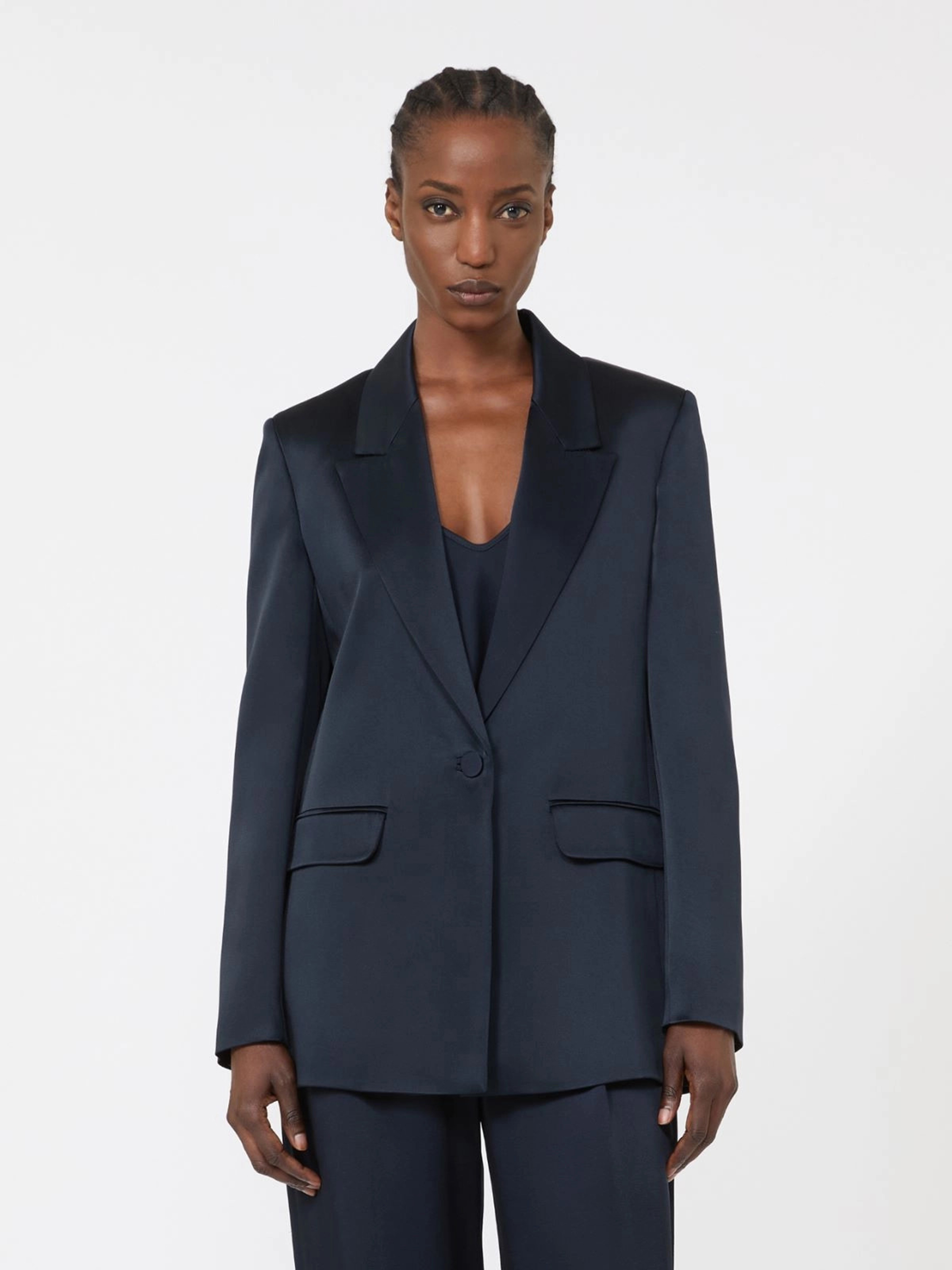 Max Mara Studio Jackets Blue 2616041023600044 (Max Mara Studio / ブレザー・ジャケット ) | Max Mara Studio (マックスマーラ ステュディオ)(2)
