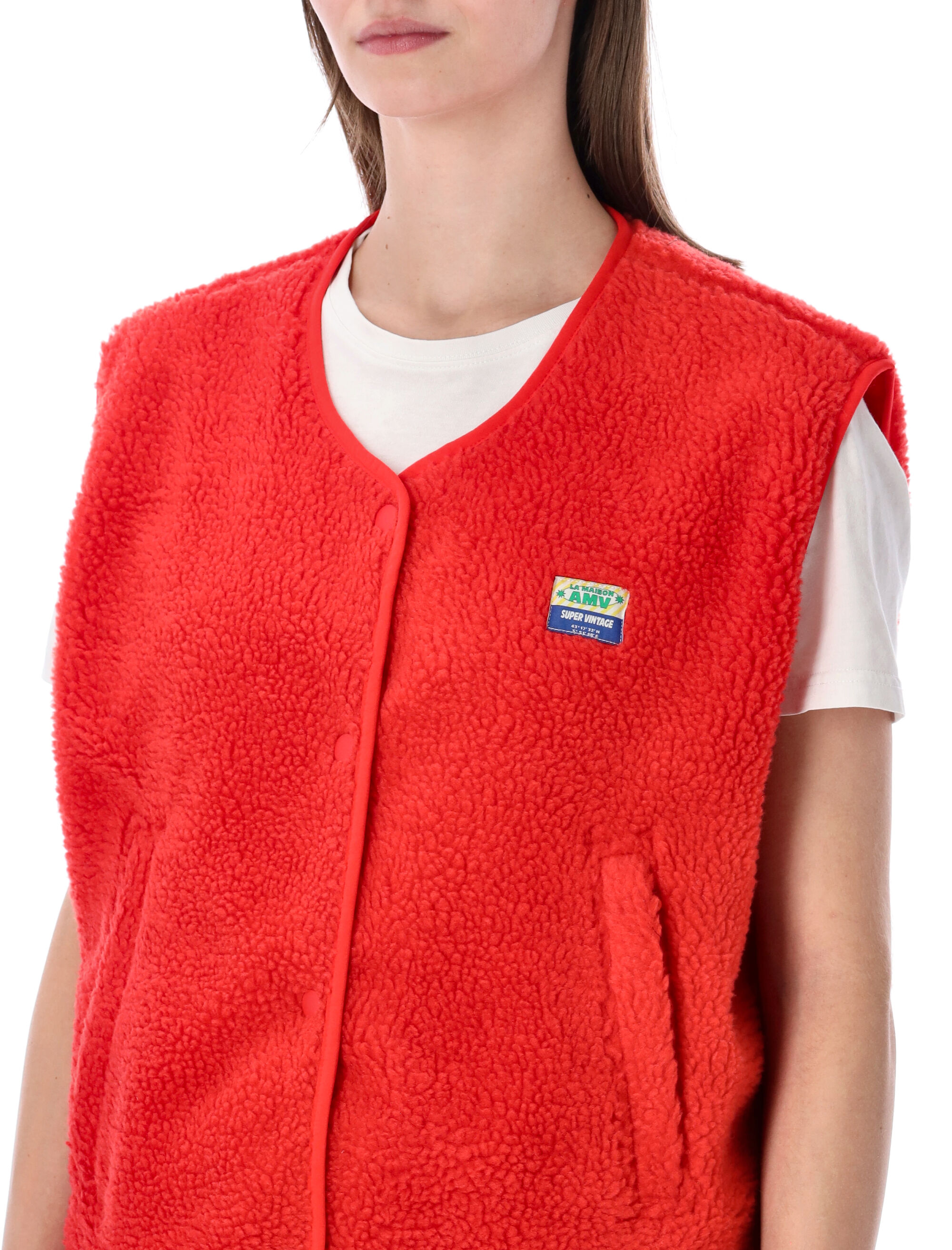 American Vintage Jackets Red HOK16BLOVE (American Vintage / ベスト ) | American Vintage (アメリカンヴィンテージ)(2)