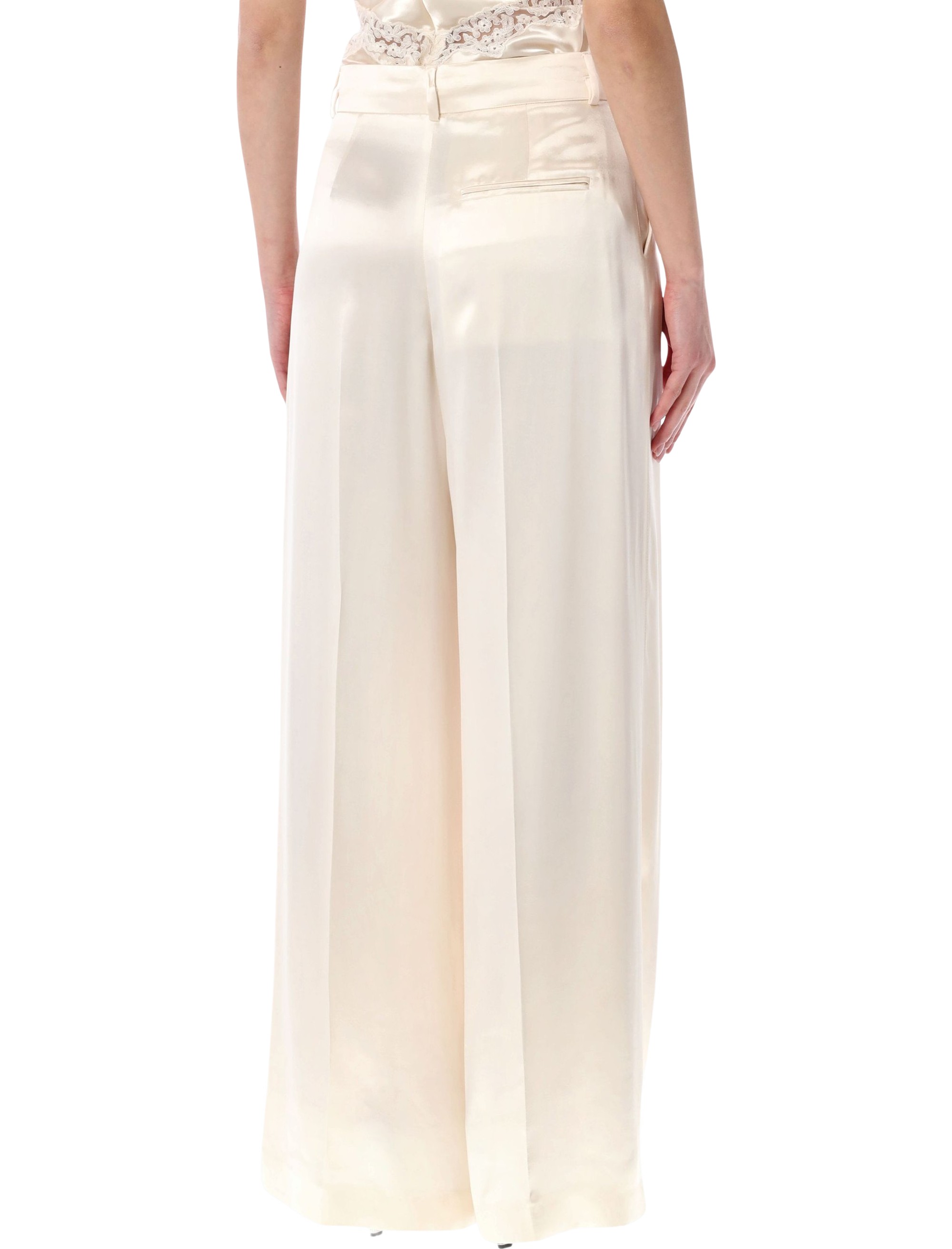 Alberta Ferretti Trousers White 261U030116270002 (ALBERTA FERRETTI / パンツ ) | ALBERTA FERRETTI (アルベルタ フェレッティ)(1)