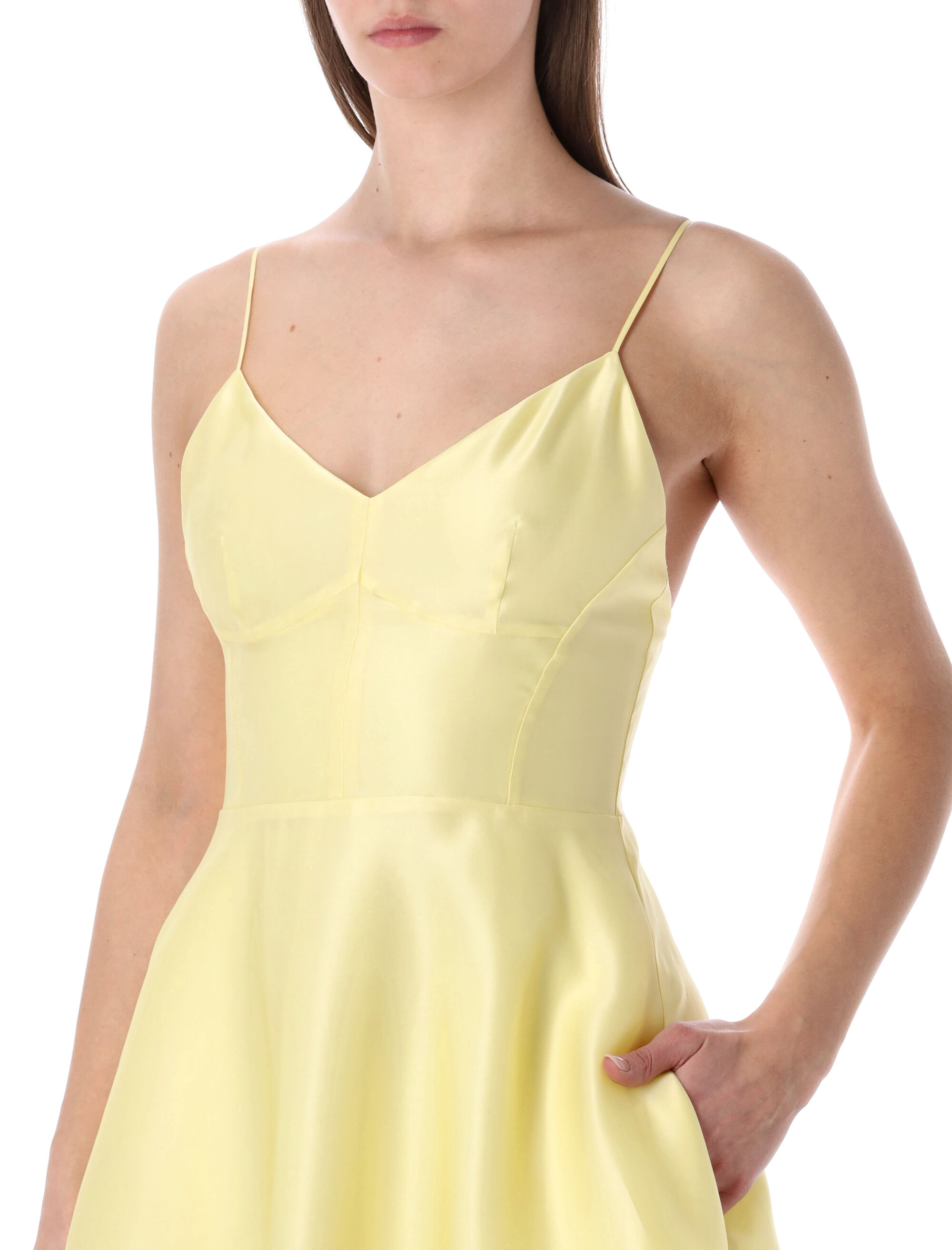 Alberta Ferretti Dresses Yellow 261U040716190024 (ALBERTA FERRETTI / ワンピース・ドレス・オールインワン ) | ALBERTA FERRETTI (アルベルタ フェレッティ)(2)