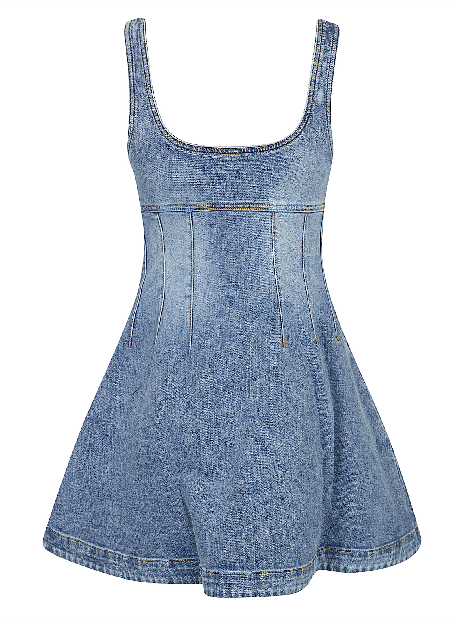 DENIM MINI DRESS RS26812SBLUE (self-portrait / ワンピース・ドレス・オールインワン ) | self-portrait (セルフ・ポートレイト)(1)