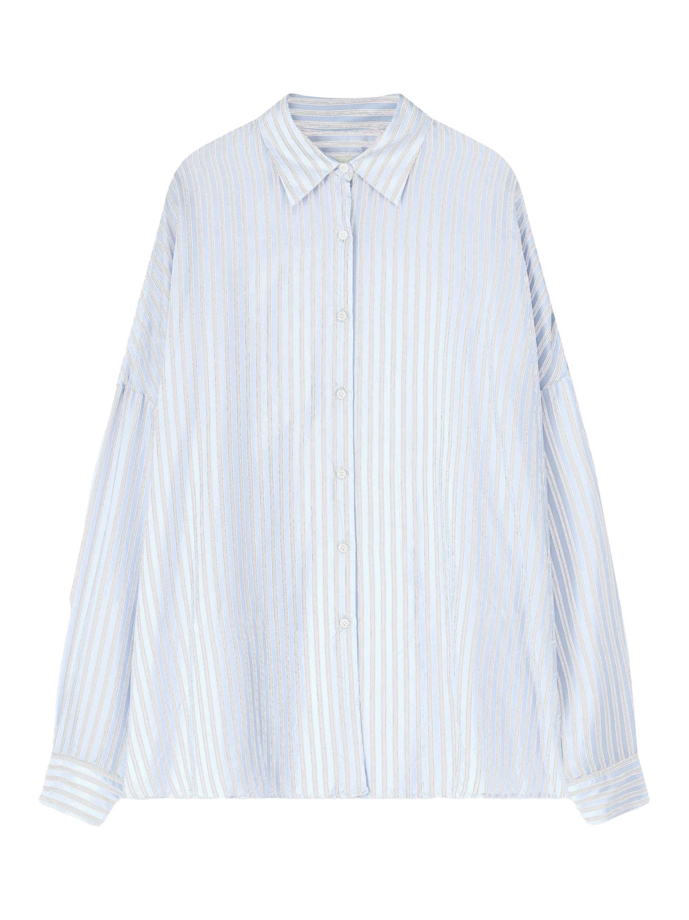 CASIA OVERSIZED COCOON STRIPED CUPRO SHIRT 1307003276514 (Dries Van Noten / シャツ・ブラウス ) | Dries Van Noten (ドリスヴァンノッテン)