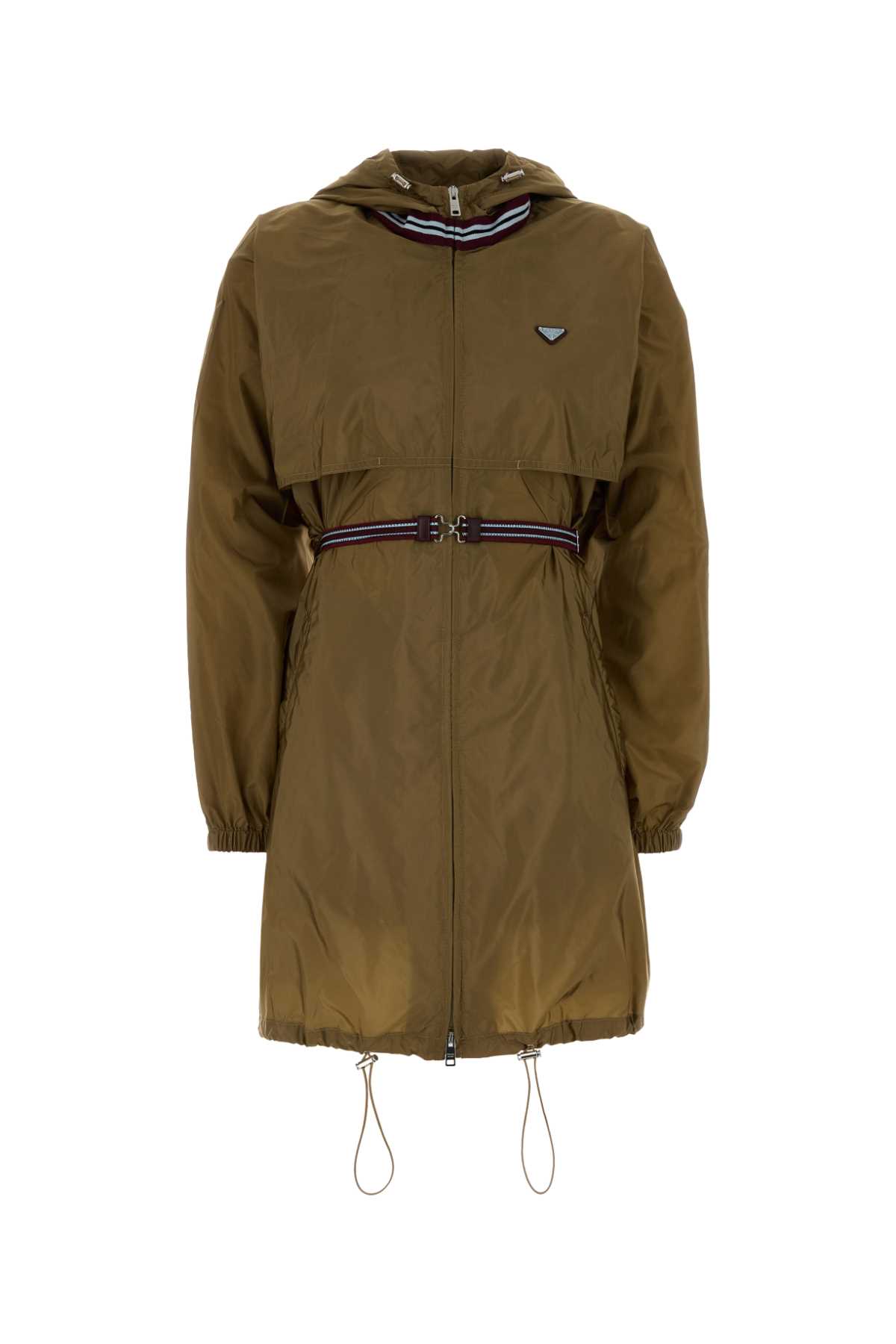 Army green Re-Nylon raincoat 29E171SOOO1WQ9F0A68 (Prada / コート ) | Prada (プラダ)