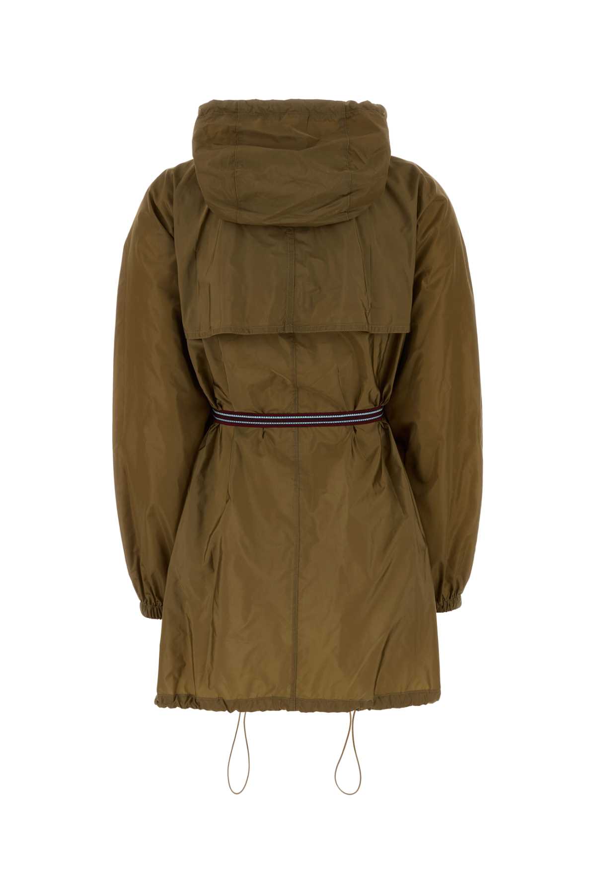 Army green Re-Nylon raincoat 29E171SOOO1WQ9F0A68 (Prada / コート ) | Prada (プラダ)(1)