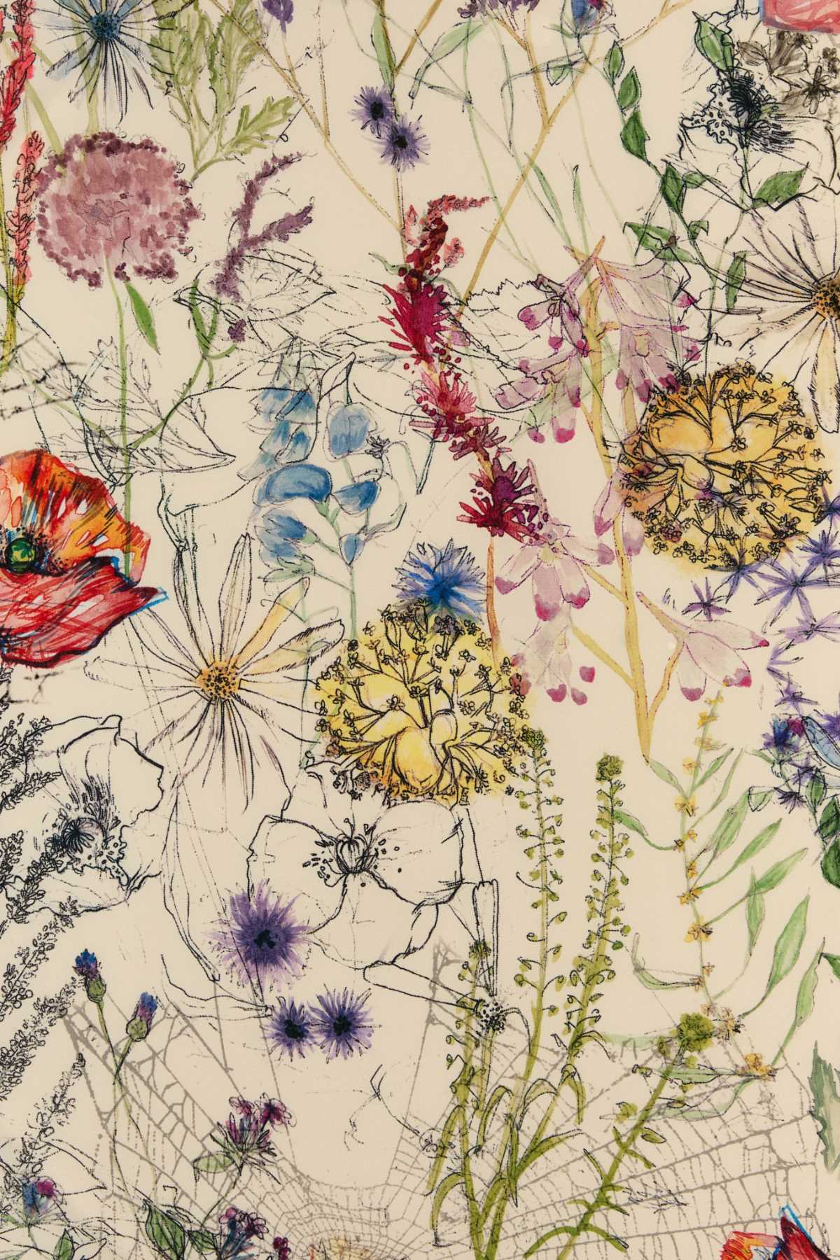 Printed silk foulard 8585293001Q9274 (Alexander McQUEEN / スカーフ・マフラー ) | Alexander McQUEEN (アレキサンダー・マックイーン)(2)