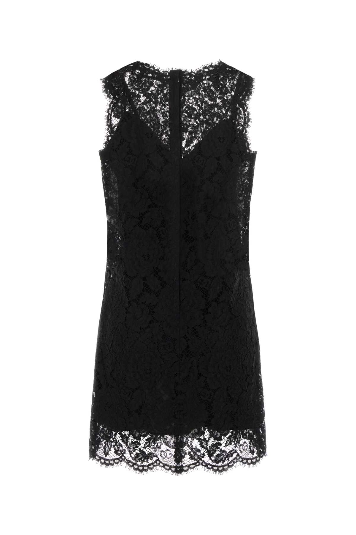 Black lace dress F6ATYTHLM7LN0000 (Dolce & Gabbana / ワンピース・ドレス・オールインワン ) | Dolce & Gabbana (ドルチェガッバーナ)(1)
