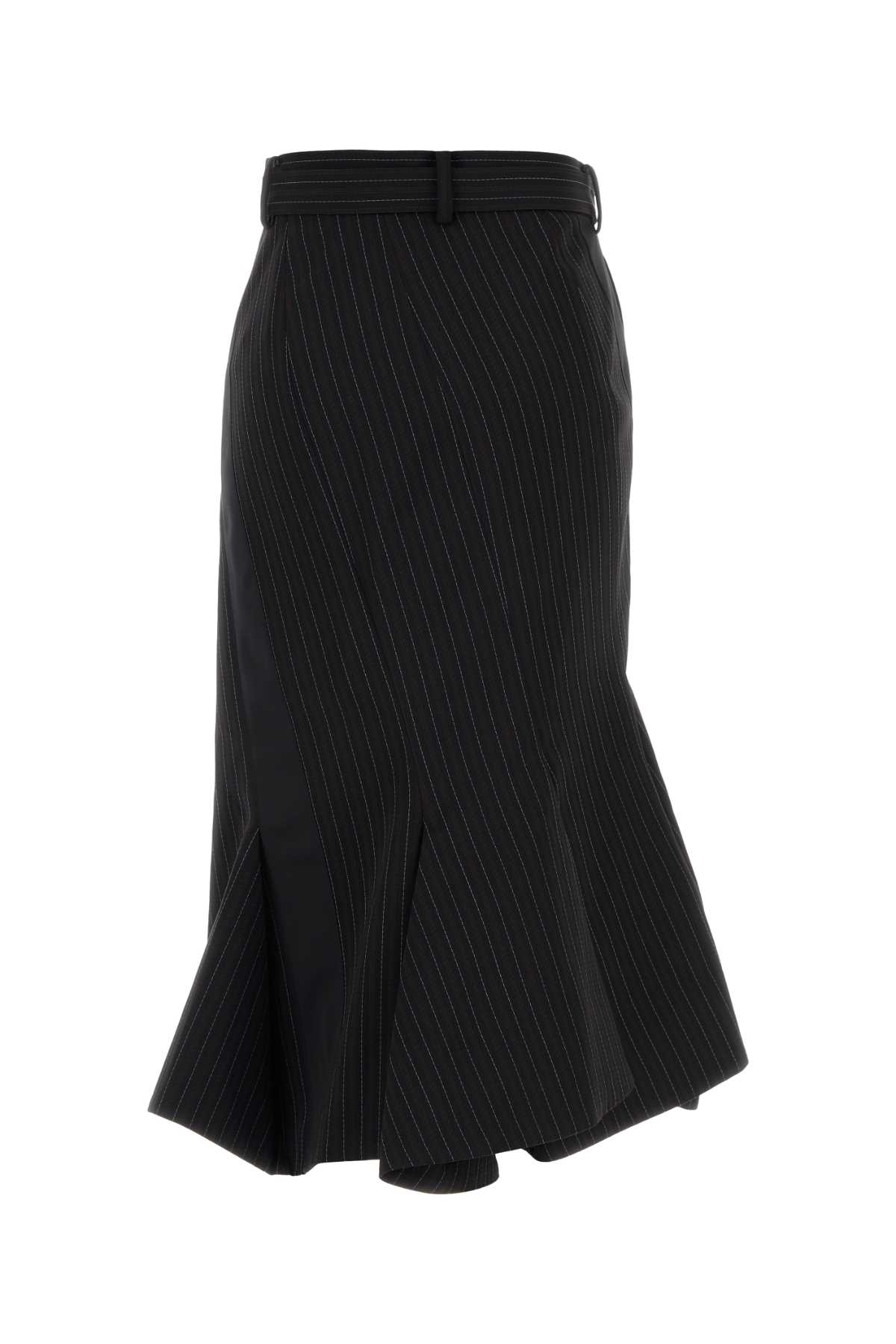 Embroidered polyester blend skirt 2508117001 (sacai / スカート ) | sacai (サカイ)(1)