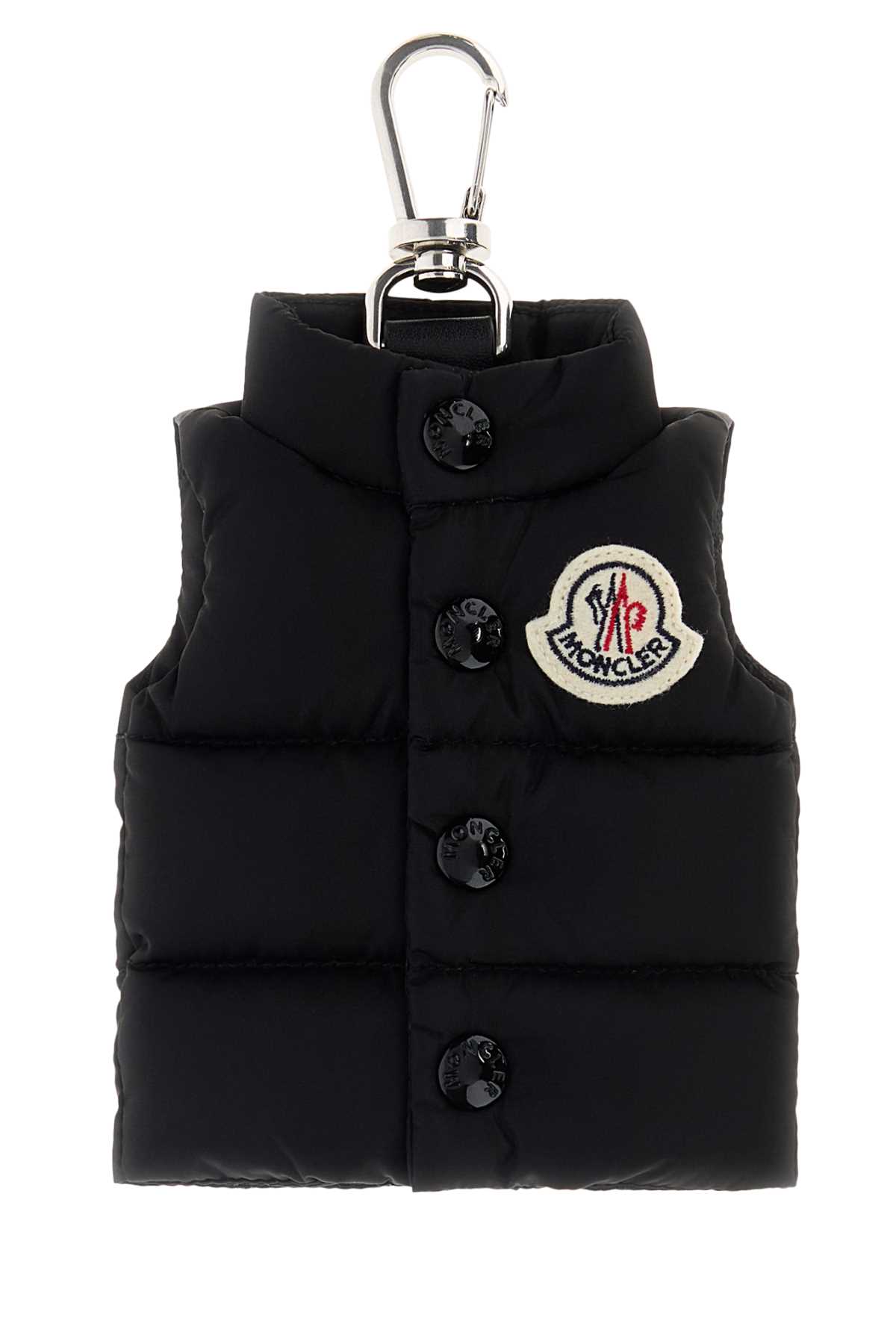 Black fabric key ring L109A6F00002M7726999 (Moncler / キーリング・キーケース ) | Moncler (モンクレール)