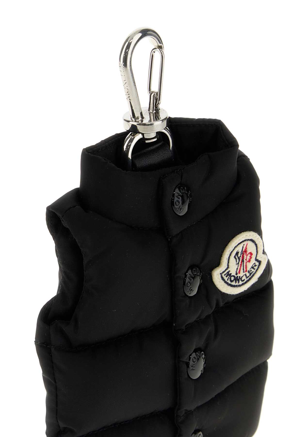 Black fabric key ring L109A6F00002M7726999 (Moncler / キーリング・キーケース ) | Moncler (モンクレール)(2)