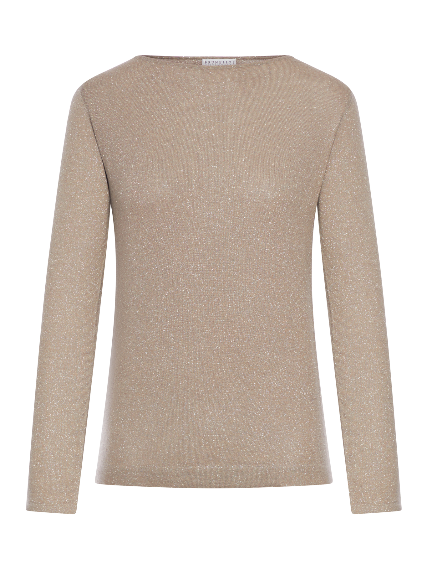 LIGHTWEIGHT CASHMERE AND SILK SPARKLING SWEATER M41800008C8573 (Brunello Cucinelli / ニット・セーター・カーディガン ) | Brunello Cucinelli (ブルネロ・クチネリ)