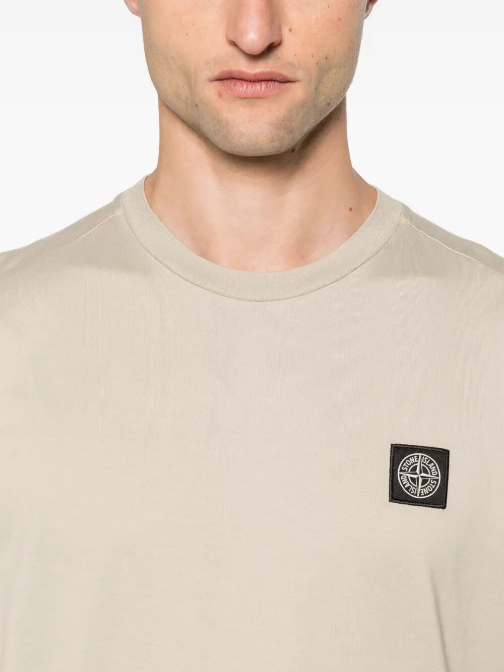 SLIM FIT COTTON JERSEY T-SHIRT WITH COMPASS PATCH L1S152100027S0013V009A (STONE ISLAND / Tシャツ・カットソー ) | STONE ISLAND (ストーンアイランド)(3)