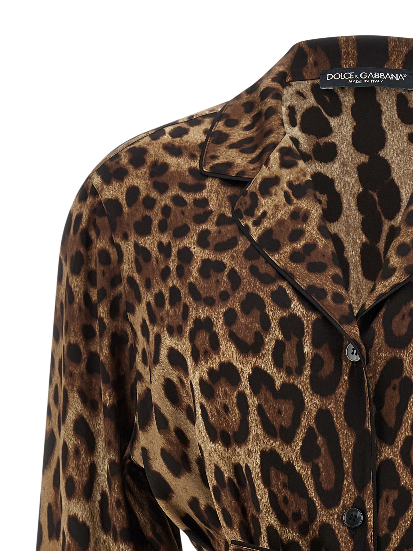 'Leopardo' pajama shirt F5I89TFSAXYHY13M (Dolce & Gabbana / シャツ・ブラウス ) | Dolce & Gabbana (ドルチェガッバーナ)(2)
