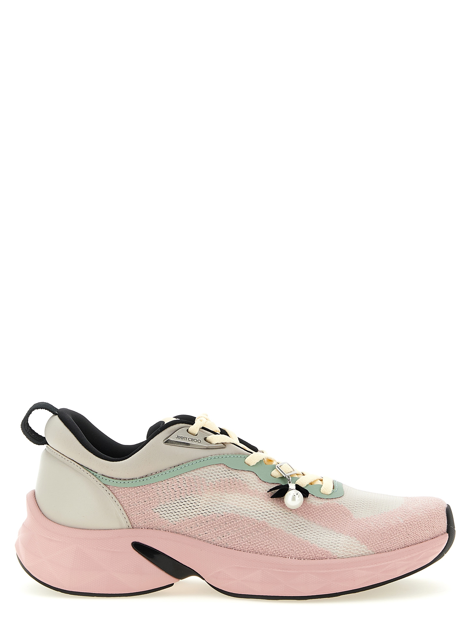 'Diamond Run' sneakers DIAMONDRUNFZGEVMOONROSEMIX (JIMMY CHOO / スニーカー ) | JIMMY CHOO (ジミー チュウ)