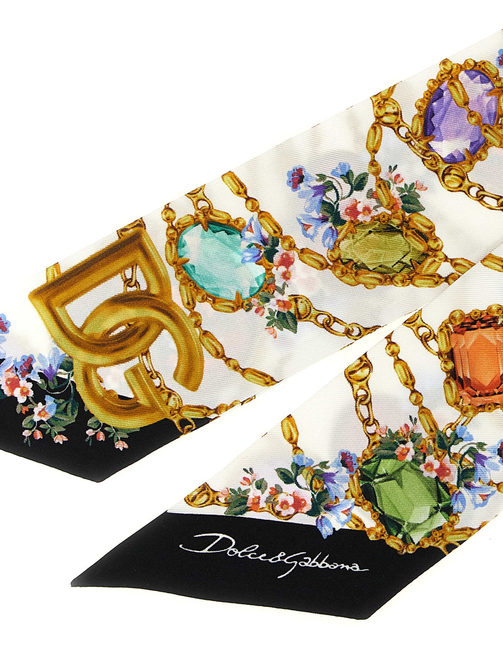 Bandeau 'Fiorellini' FS215AGDDLIHA5ZD (Dolce & Gabbana / スカーフ・マフラー ) | Dolce & Gabbana (ドルチェガッバーナ)(2)