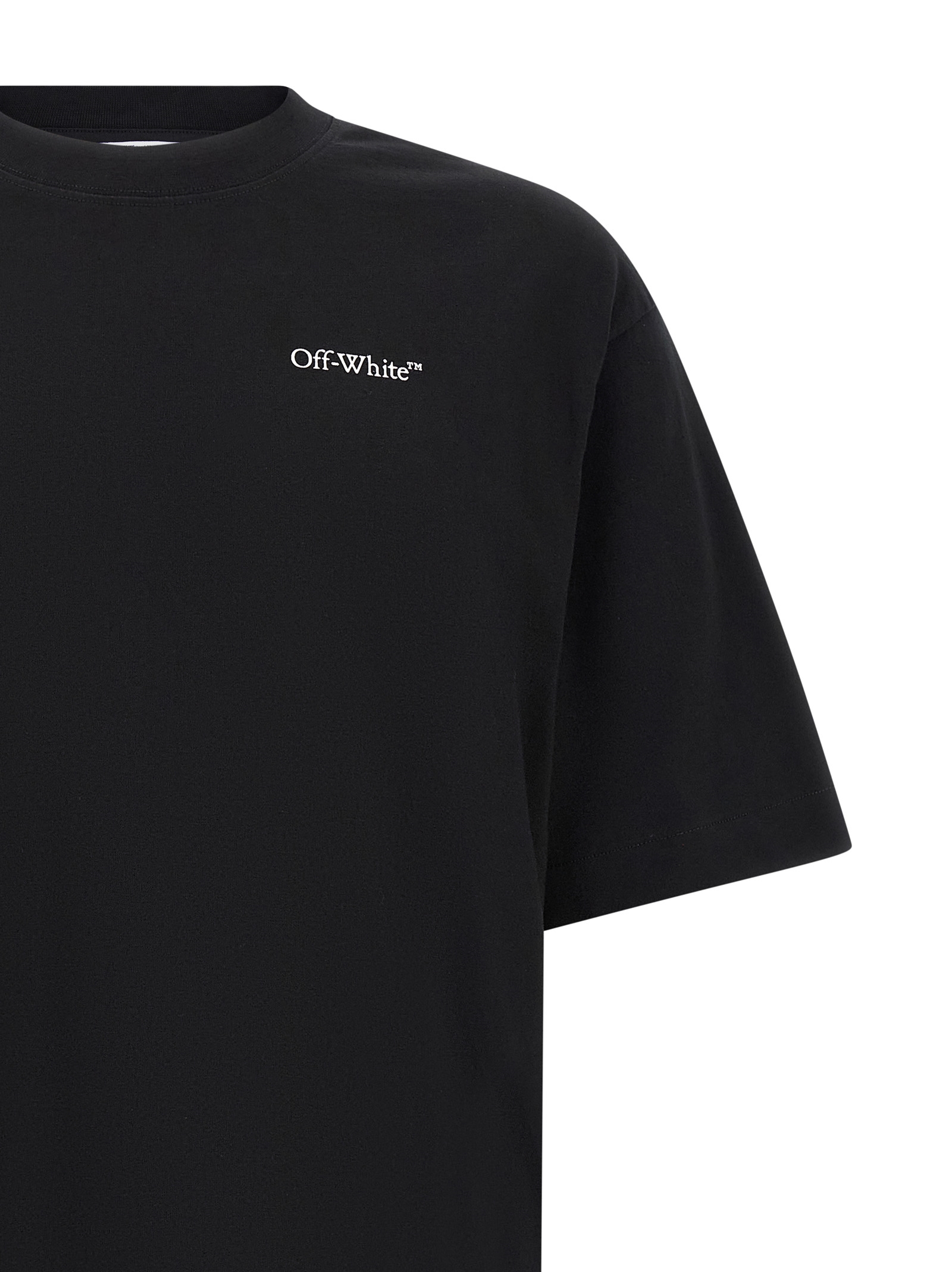 'Half Arrow' T-shirt OMAA120S26JER00800010001 (Off-White / Tシャツ・カットソー ) | Off-White (オフホワイト)(2)