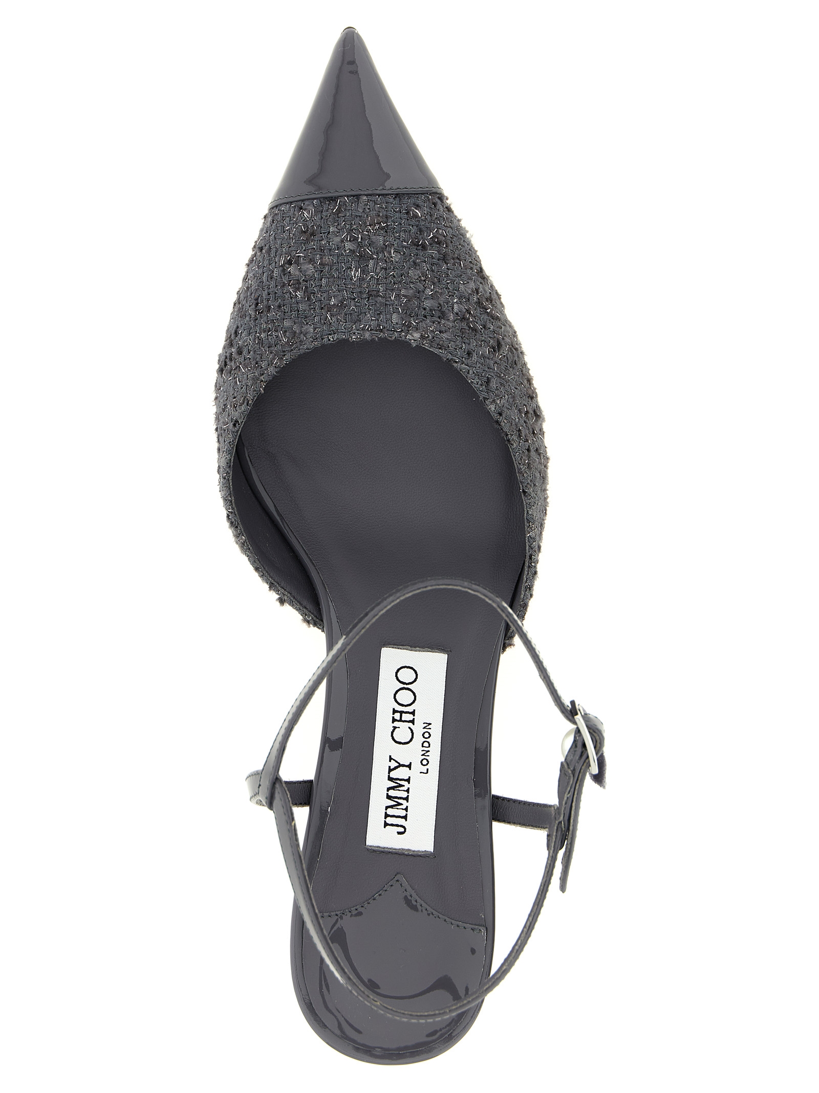 'Aren' slingback ARENSB45FVTGRAPHITEGRAPHITE (JIMMY CHOO / パンプス・ハイヒール ) | JIMMY CHOO (ジミー チュウ)(3)