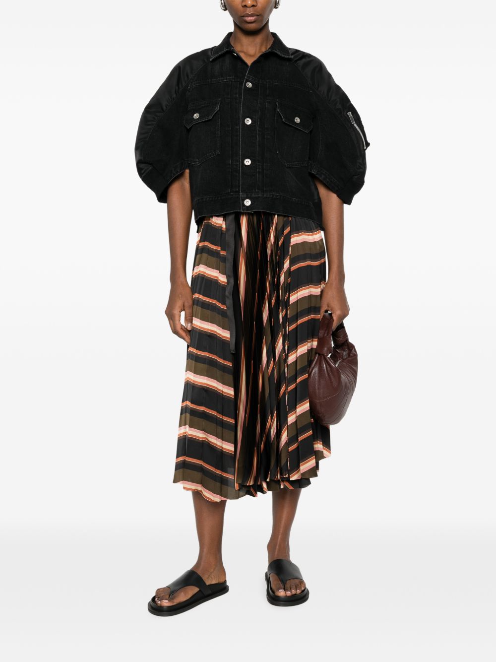 Sacai Coats Black 2608312001 (sacai / カジュアルジャケット ) | sacai (サカイ)(4)