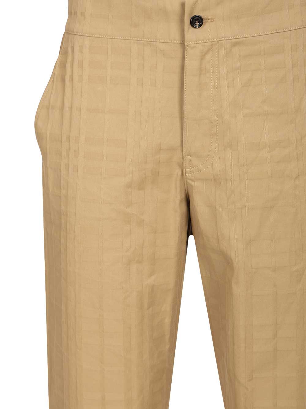 Textured check cotton trousers 8117841C4776 (Burberry / パンツ ) | Burberry (バーバリー)(3)