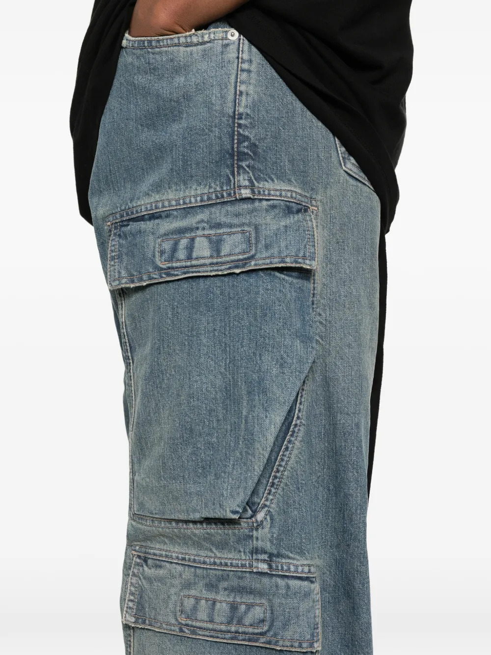 RICK OWENS DRKSHDW Jeans Blue DU01F4361DWB06 (Rick Owens DRKSHDW / ジーンズ ) | Rick Owens DRKSHDW (リック オウエンス ダークシャドウ)(4)