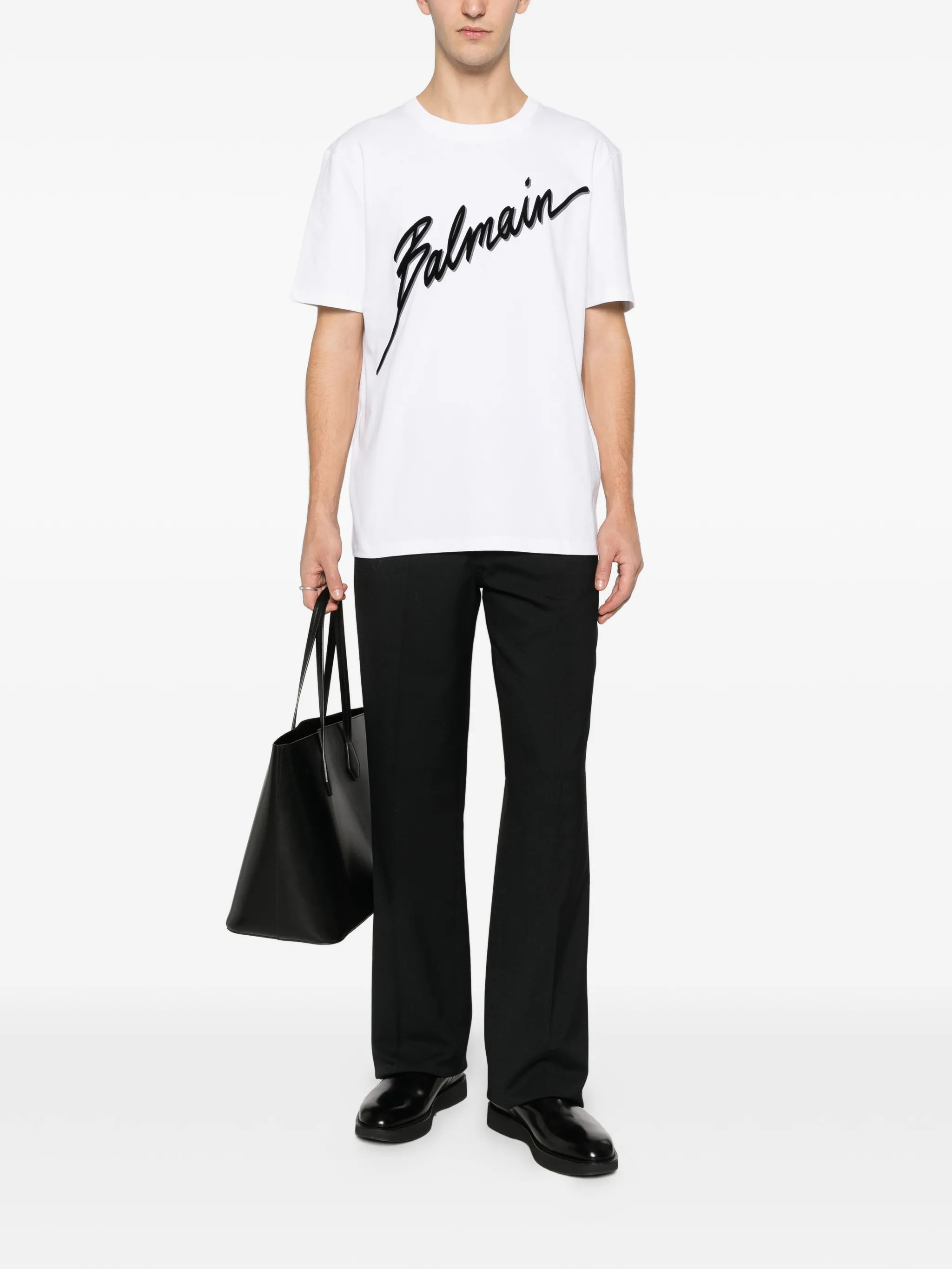 Balmain T-shirts and Polos White GH1EG000BC86GAB (Balmain / Tシャツ・カットソー ) | Balmain (バルマン)(1)
