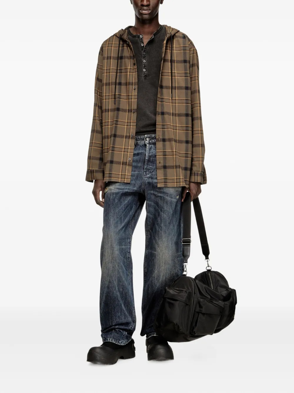 Diesel Shirts Brown A200680BKBT9EB (Diesel / シャツ・ブラウス ) | Diesel (ディーゼル)(1)