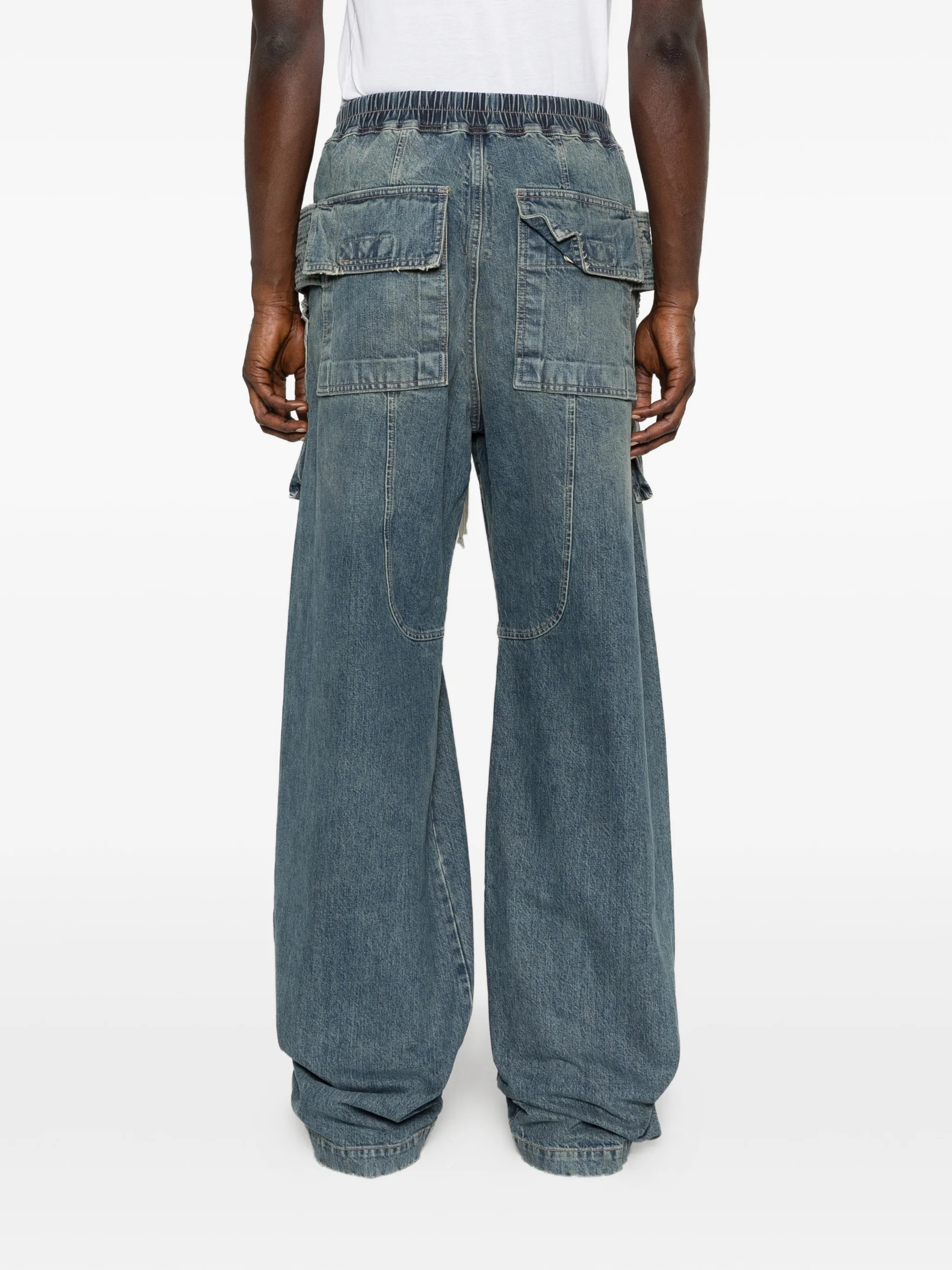 RICK OWENS DRKSHDW Jeans Blue DU01F4394DWB06 (Rick Owens DRKSHDW / ジーンズ ) | Rick Owens DRKSHDW (リック オウエンス ダークシャドウ)(3)