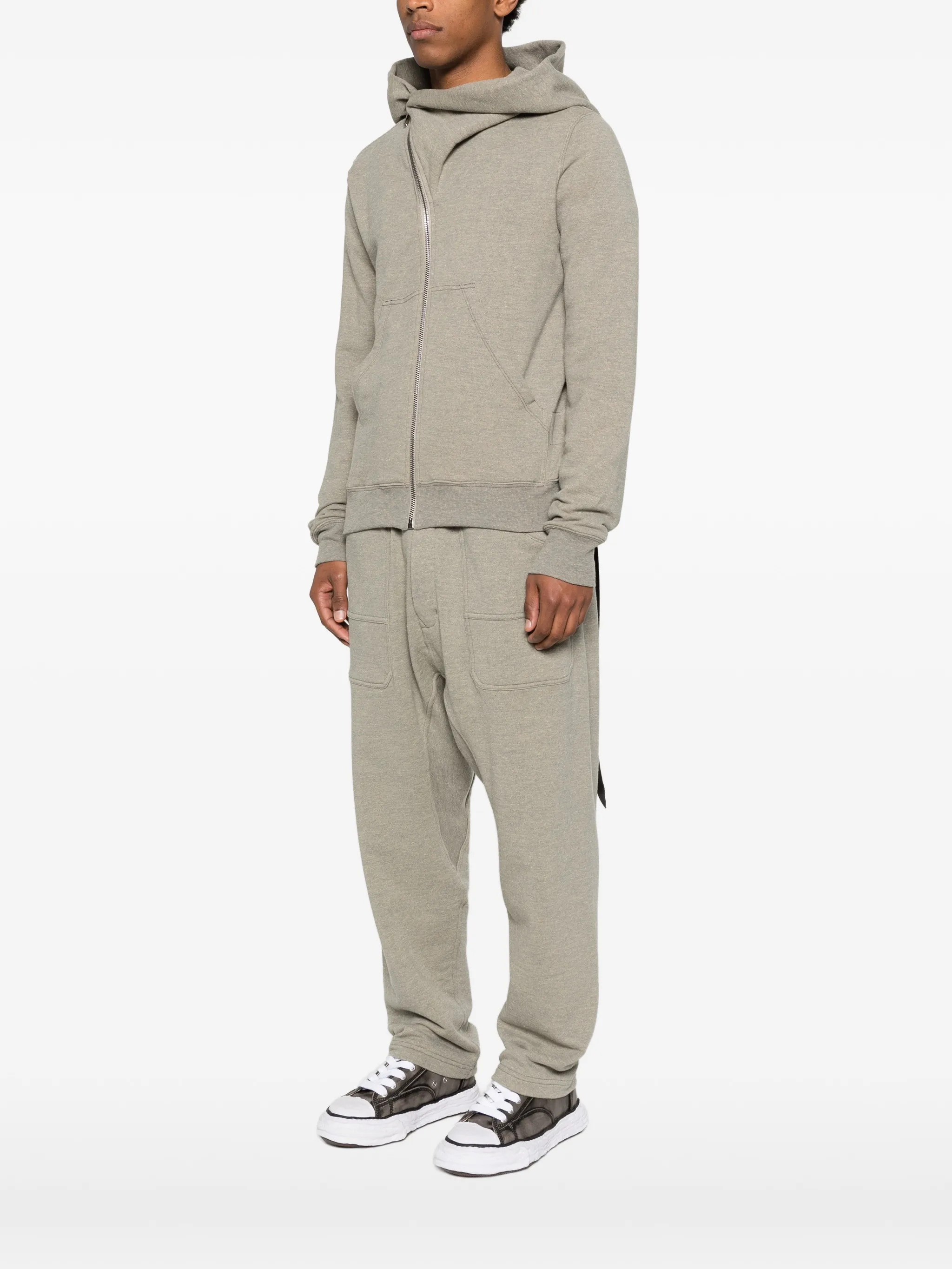 RICK OWENS DRKSHDW Sweaters Grey DU01F4286FGM178 (Rick Owens DRKSHDW / スウェット・フーディー ) | Rick Owens DRKSHDW (リック オウエンス ダークシャドウ)(2)