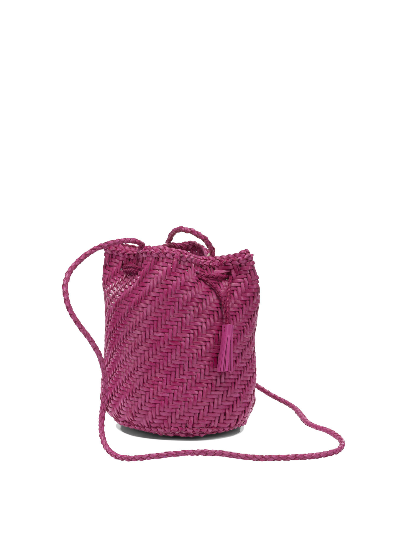 "PomPom Double Jump" mini shoulder bag 8838FUSHIA (dragon DIFFUSION / ハンドバッグ・ショルダーバッグ ) | dragon DIFFUSION (ドラゴンディフュージョン)(1)