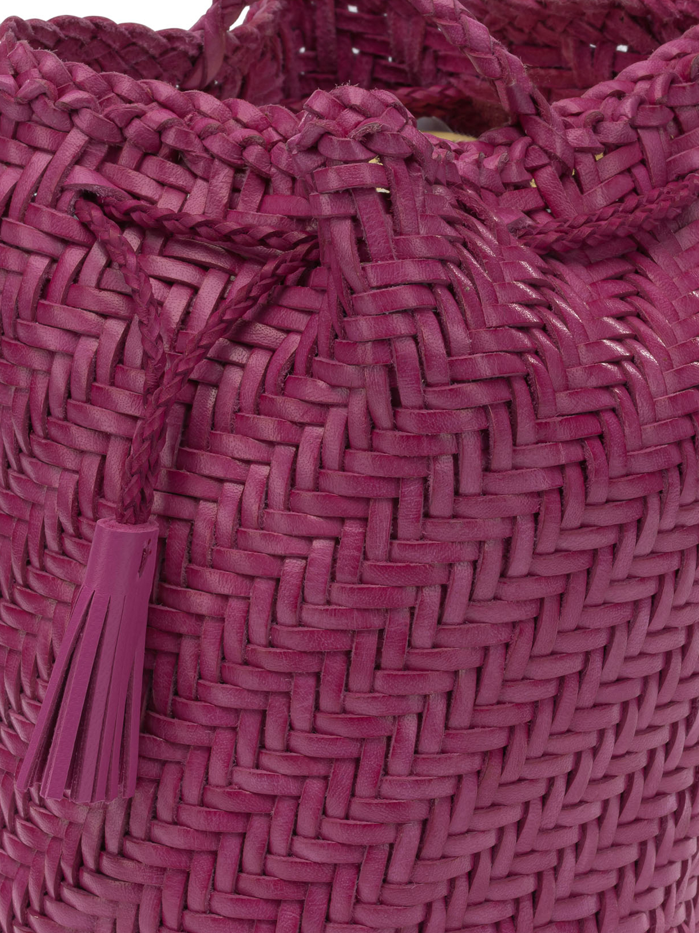 "PomPom Double Jump" mini shoulder bag 8838FUSHIA (dragon DIFFUSION / ハンドバッグ・ショルダーバッグ ) | dragon DIFFUSION (ドラゴンディフュージョン)(3)