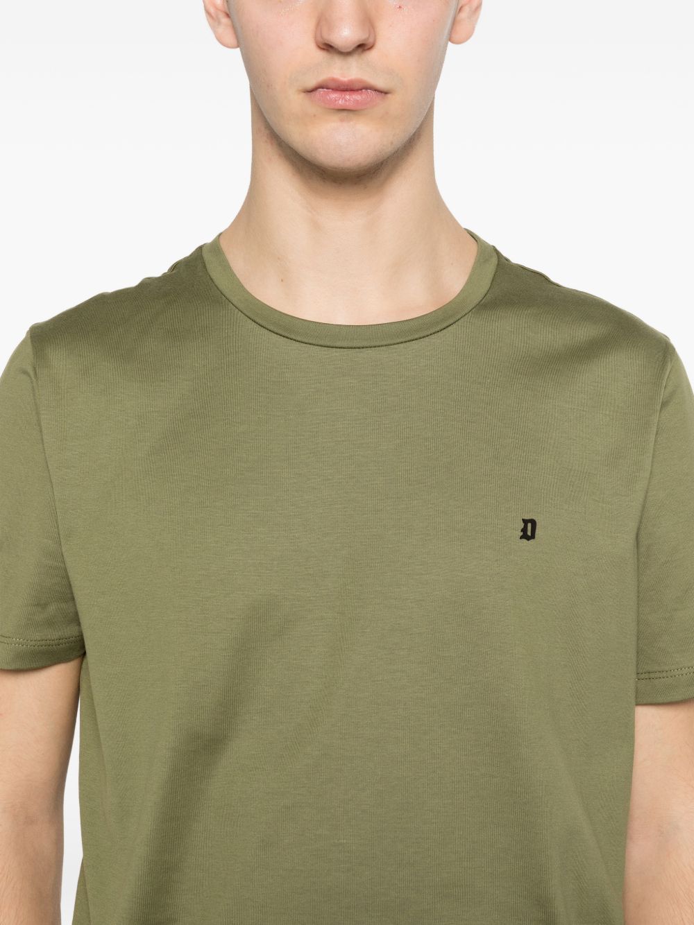 Dondup T-shirts and Polos Green US198JF0271UZL4DU633 (DONDUP / Tシャツ・カットソー ) | DONDUP (ドンダップ)(1)