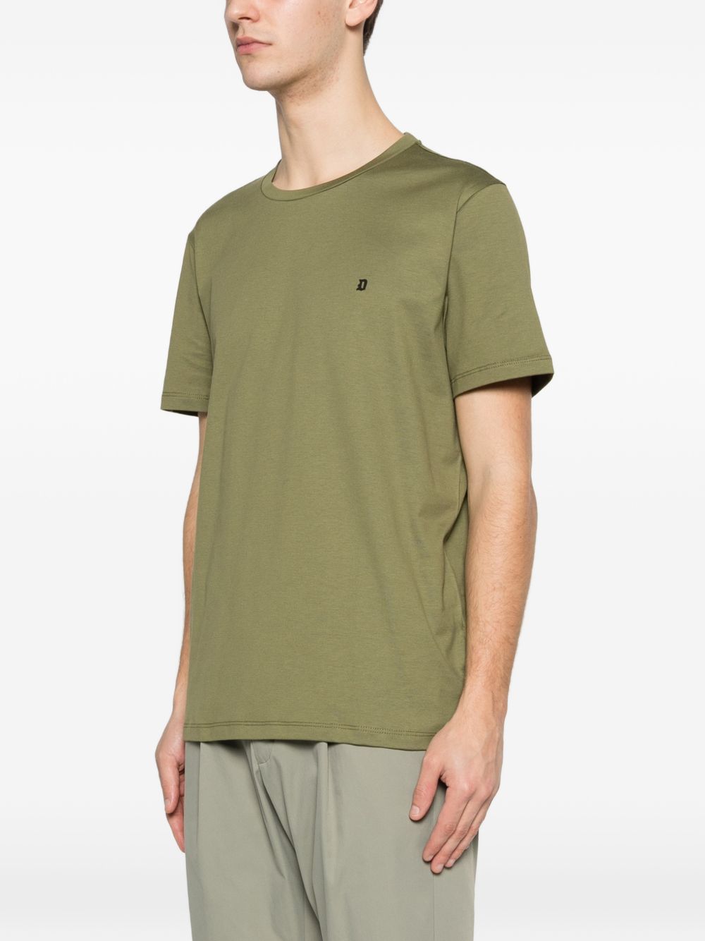Dondup T-shirts and Polos Green US198JF0271UZL4DU633 (DONDUP / Tシャツ・カットソー ) | DONDUP (ドンダップ)(2)