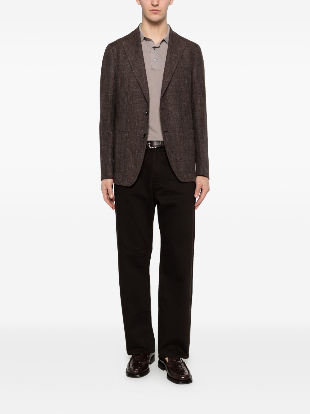 Tagliatore Jackets Brown 1SMC22K340346U26E405EM964 (TAGLIATORE / ブレザー・ジャケット ) | TAGLIATORE (タリアトーレ)(2)