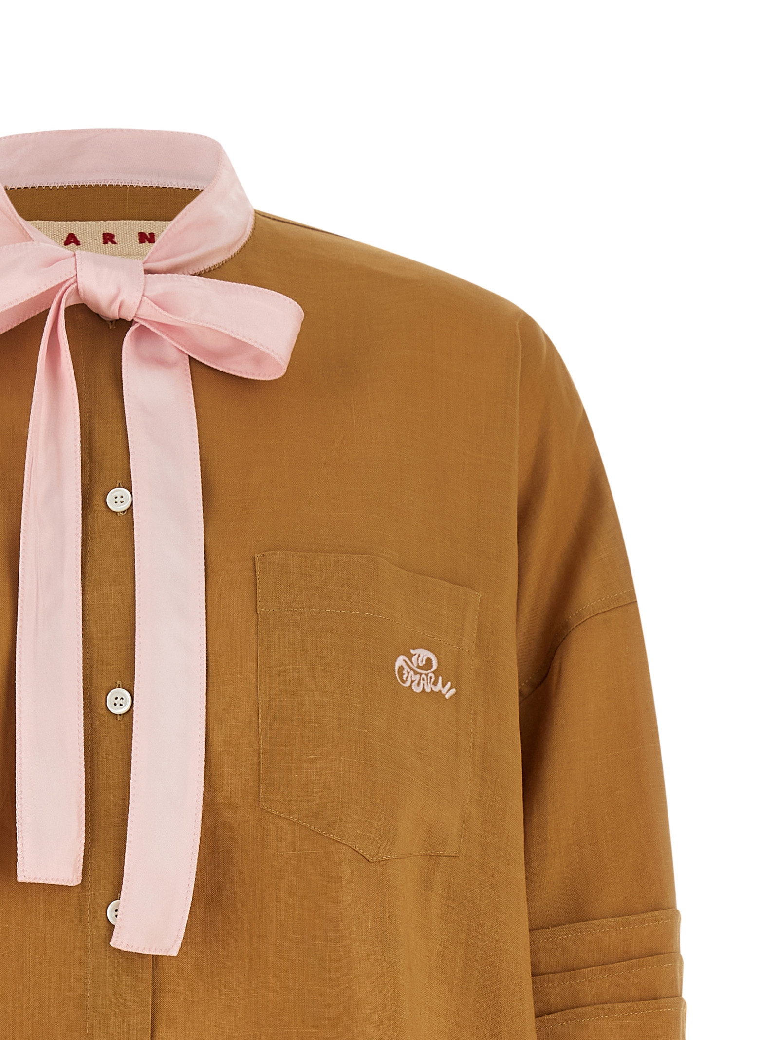 Ramie shirt CAMA0680QSUTR02700Y64 (Marni / シャツ・ブラウス ) | Marni (マルニ)(2)