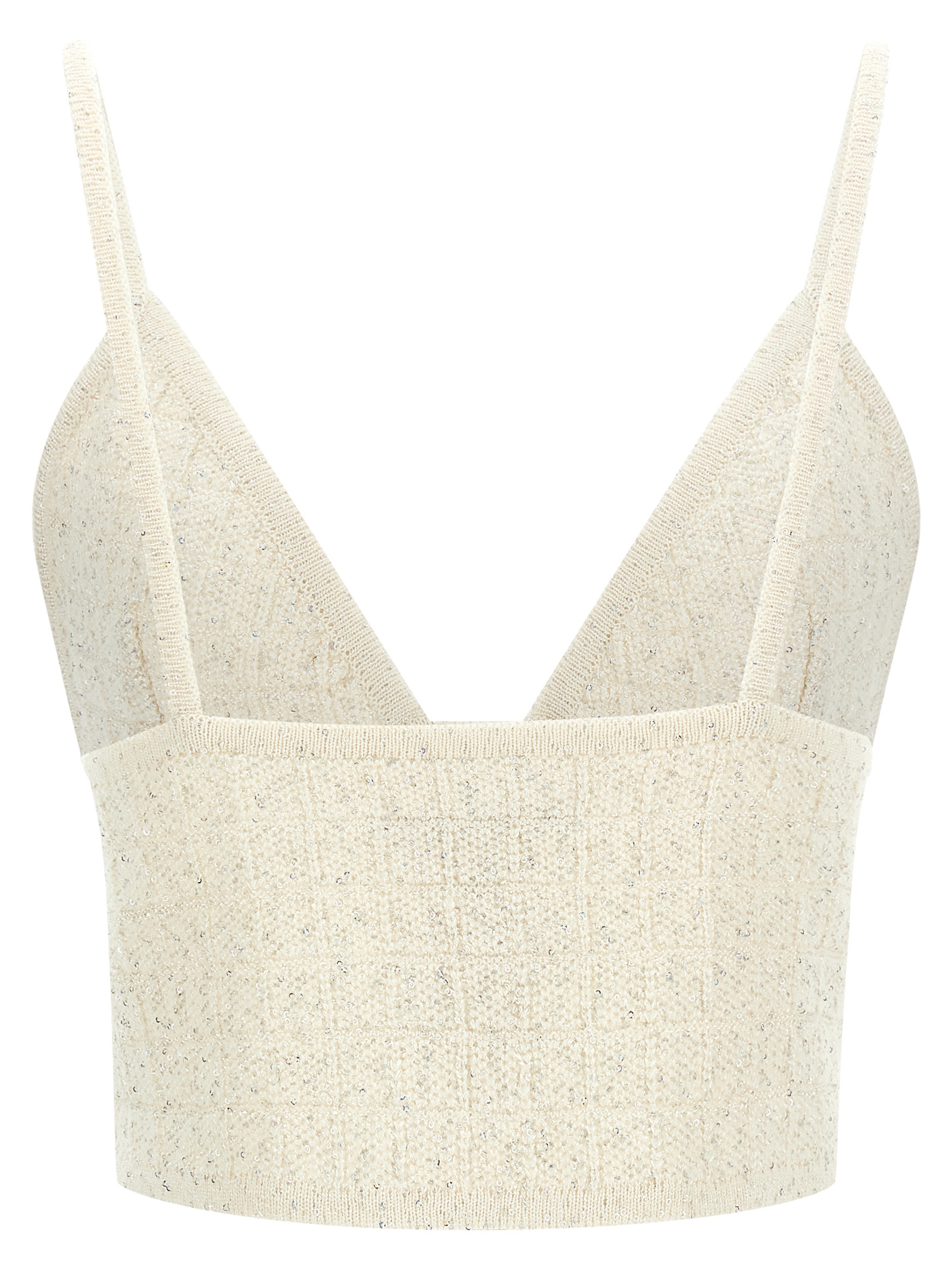 Sequin top FABX4352K47227621 (ALESSANDRA RICH / タンクトップ・キャミソール ) | ALESSANDRA RICH (アレッサンドラ リッチ)(1)