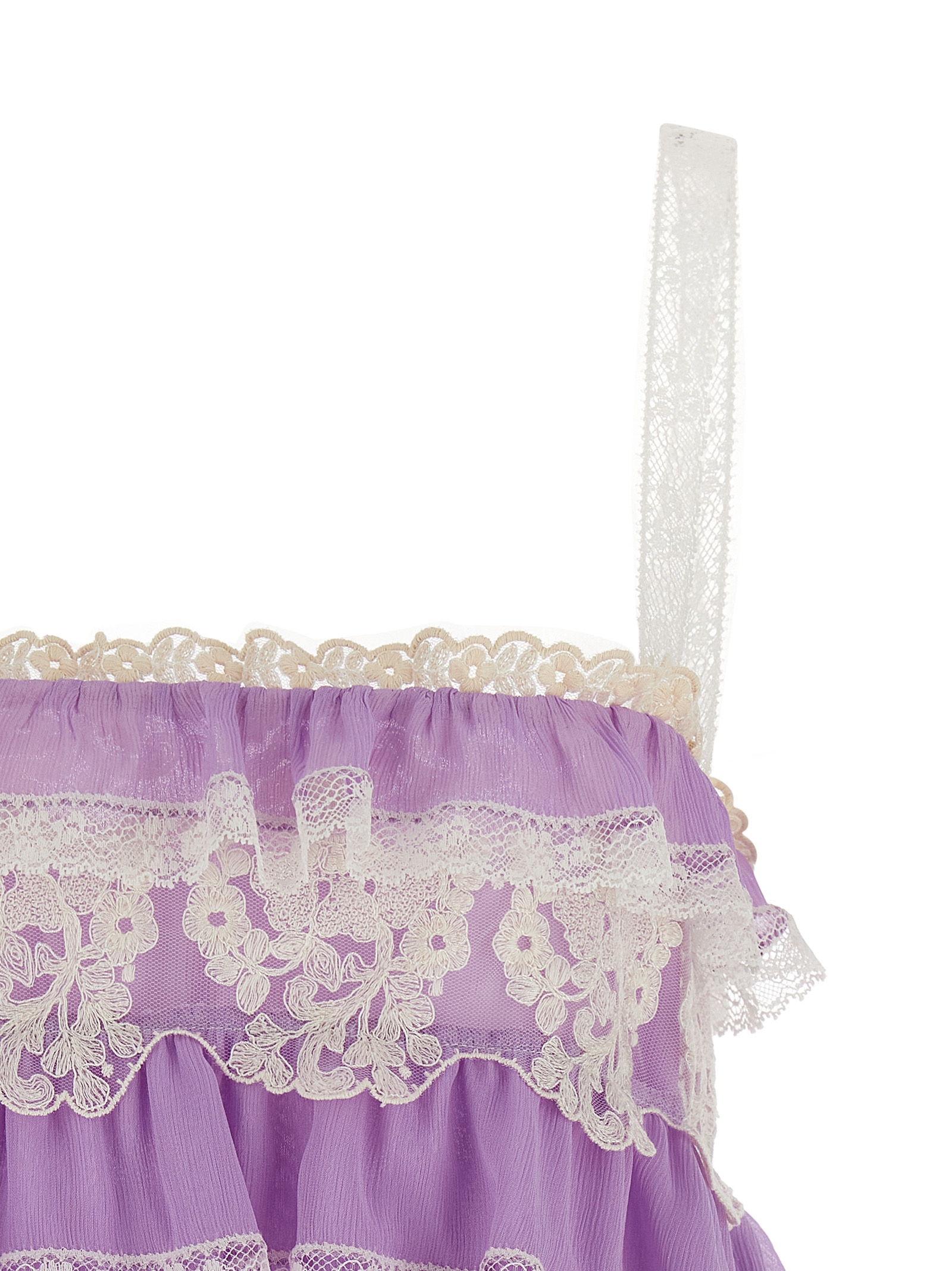 Flounces and lace top A080216171240 (ALBERTA FERRETTI / タンクトップ・キャミソール ) | ALBERTA FERRETTI (アルベルタ フェレッティ)(2)