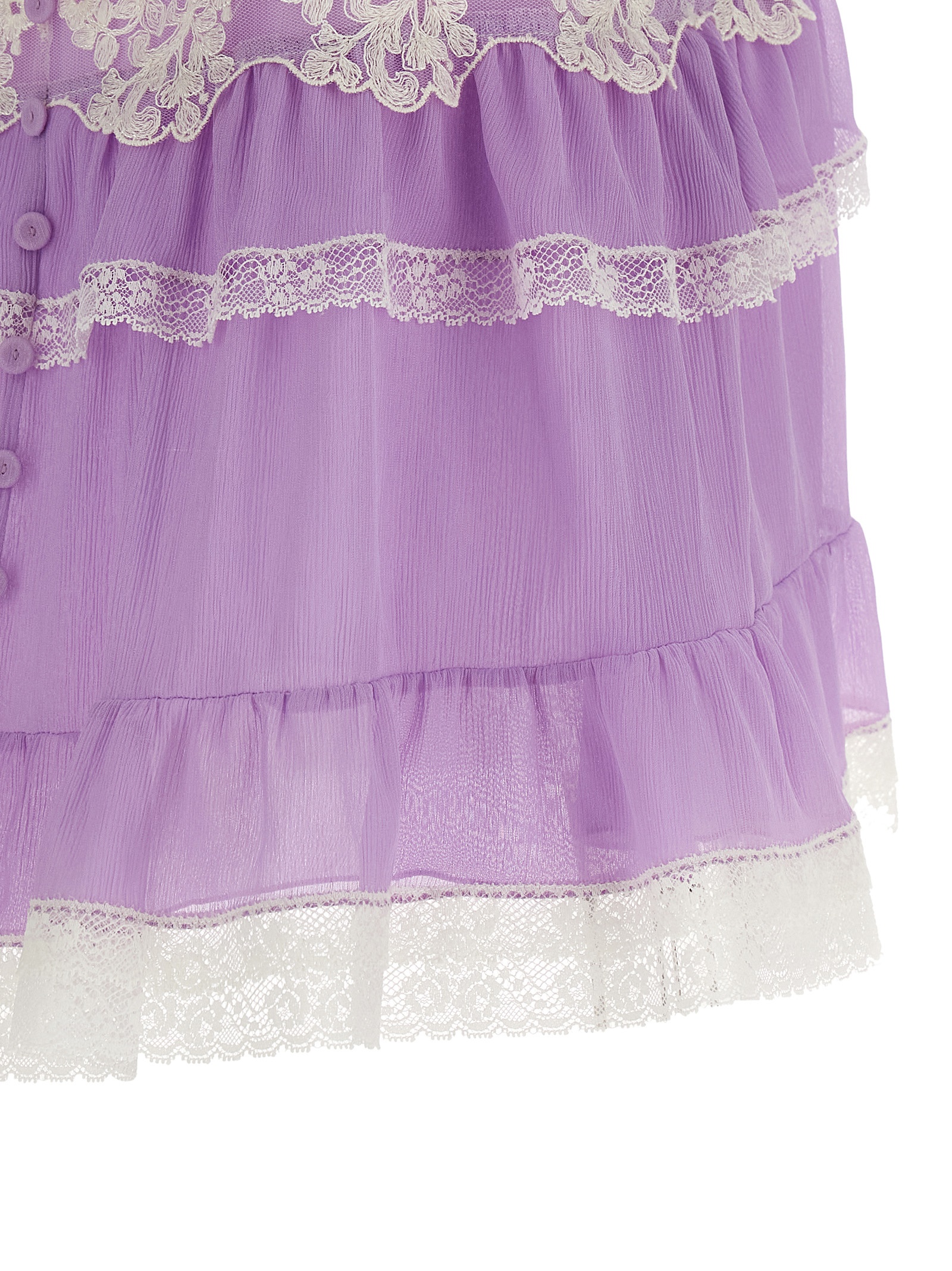 Flounces and lace top A080216171240 (ALBERTA FERRETTI / タンクトップ・キャミソール ) | ALBERTA FERRETTI (アルベルタ フェレッティ)(3)