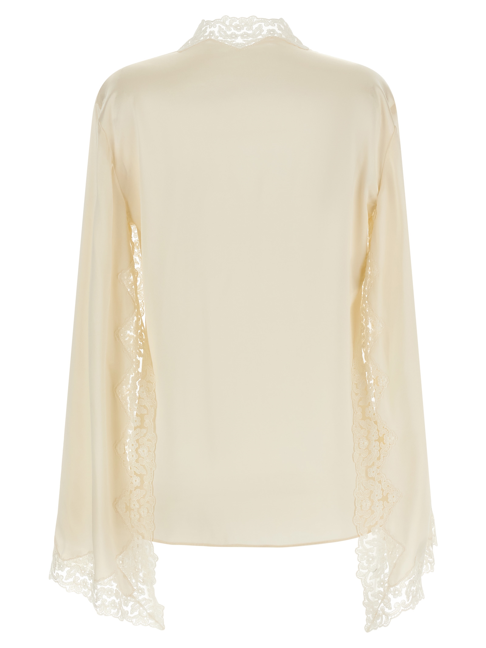 Satin and lace shirt A021316270002 (ALBERTA FERRETTI / シャツ・ブラウス ) | ALBERTA FERRETTI (アルベルタ フェレッティ)(1)