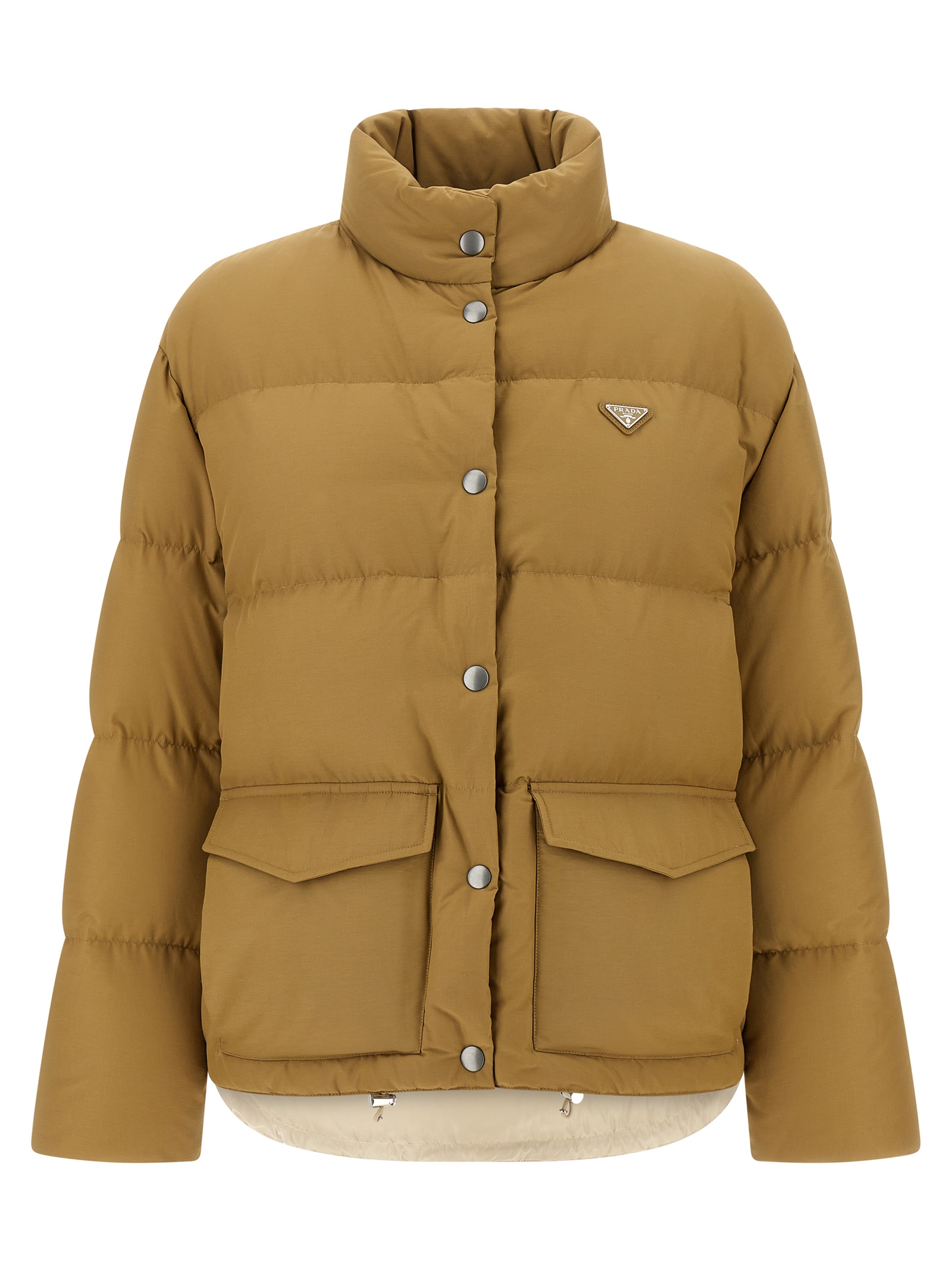 Triangle logo down jacket 292286SOOO13GPF0594 (Prada / ダウンジャケット・コート ) | Prada (プラダ)