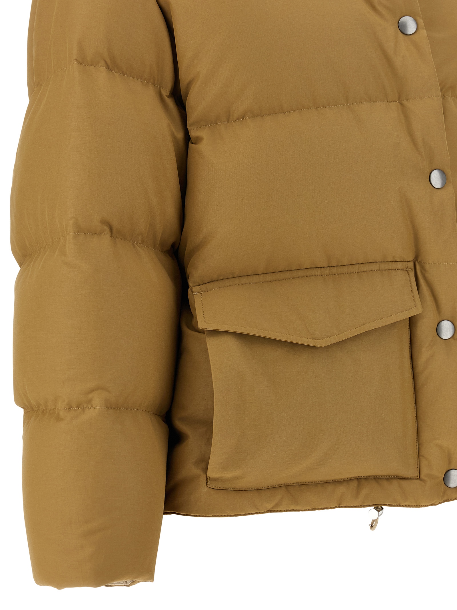 Triangle logo down jacket 292286SOOO13GPF0594 (Prada / ダウンジャケット・コート ) | Prada (プラダ)(3)