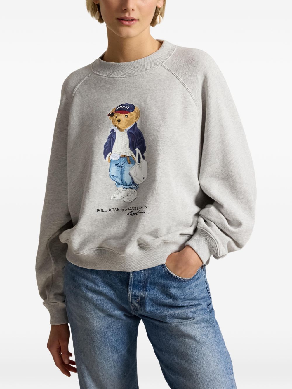 Ralph Lauren Sweaters 211A96185001LIGHTSMOKEHEATHER (RALPH LAUREN / スウェット・フーディー ) | RALPH LAUREN (ラルフ ローレン)(4)