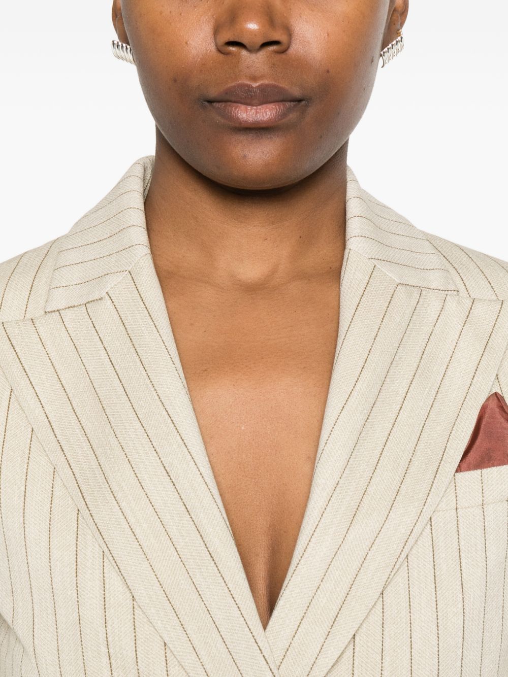 Circolo 1901 Jackets Beige FD3920CORN (CIRCOLO 1901 / ブレザー・ジャケット ) | CIRCOLO 1901 (チルコロ1901)(1)