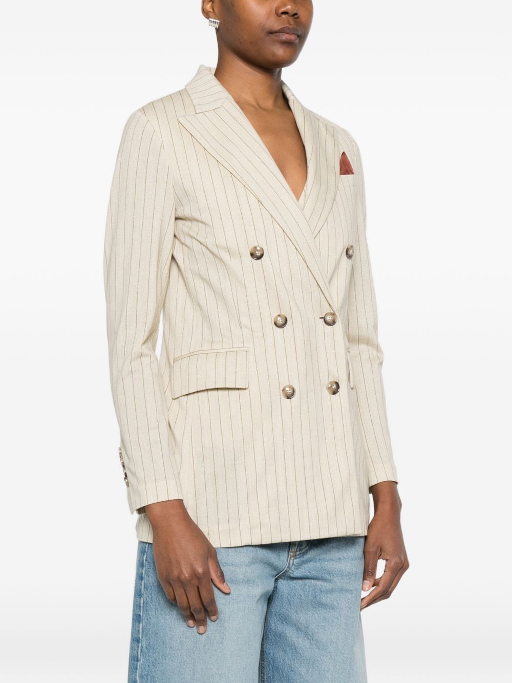 Circolo 1901 Jackets Beige FD3920CORN (CIRCOLO 1901 / ブレザー・ジャケット ) | CIRCOLO 1901 (チルコロ1901)(4)