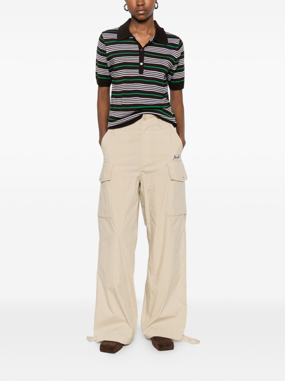 Parosh Trousers Beige D230766NINJA26004 (P.A.R.O.S.H. / パンツ ) | P.A.R.O.S.H. (パロッシュ)(2)