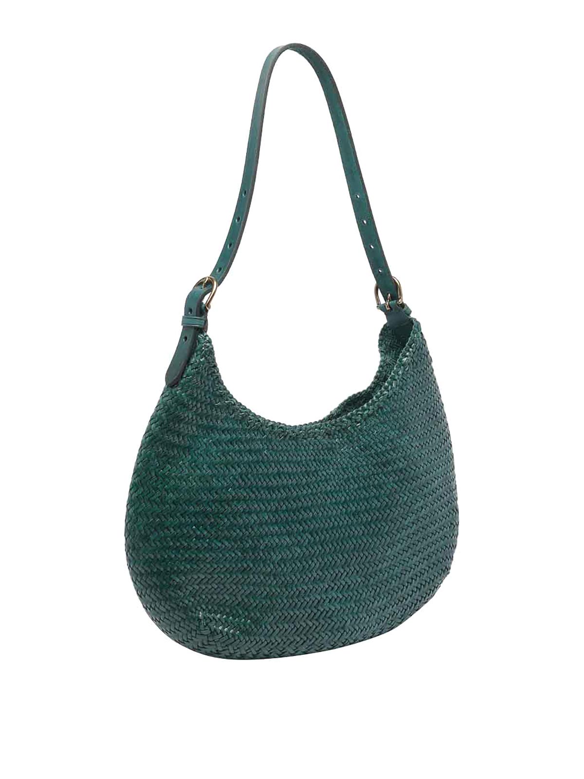 Luna Mezza Shoulder Bag 8021FOREST (dragon DIFFUSION / ハンドバッグ・ショルダーバッグ ) | dragon DIFFUSION (ドラゴンディフュージョン)(1)