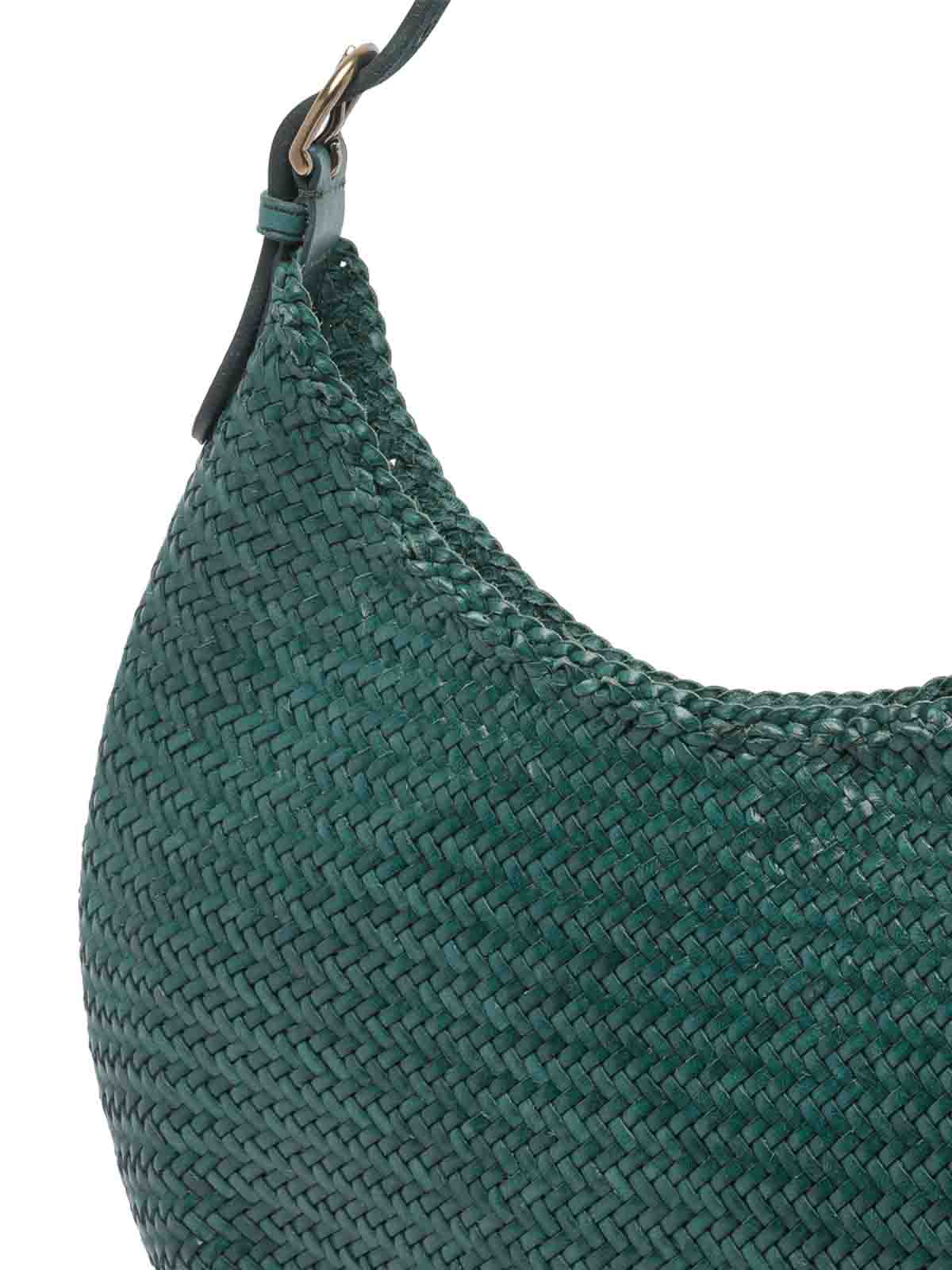 Luna Mezza Shoulder Bag 8021FOREST (dragon DIFFUSION / ハンドバッグ・ショルダーバッグ ) | dragon DIFFUSION (ドラゴンディフュージョン)(3)