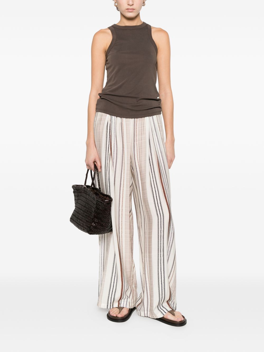 Eleh Top Brown SS260072GRIGIOFANGO (ELEH / タンクトップ・キャミソール ) | ELEH (エレ)(1)