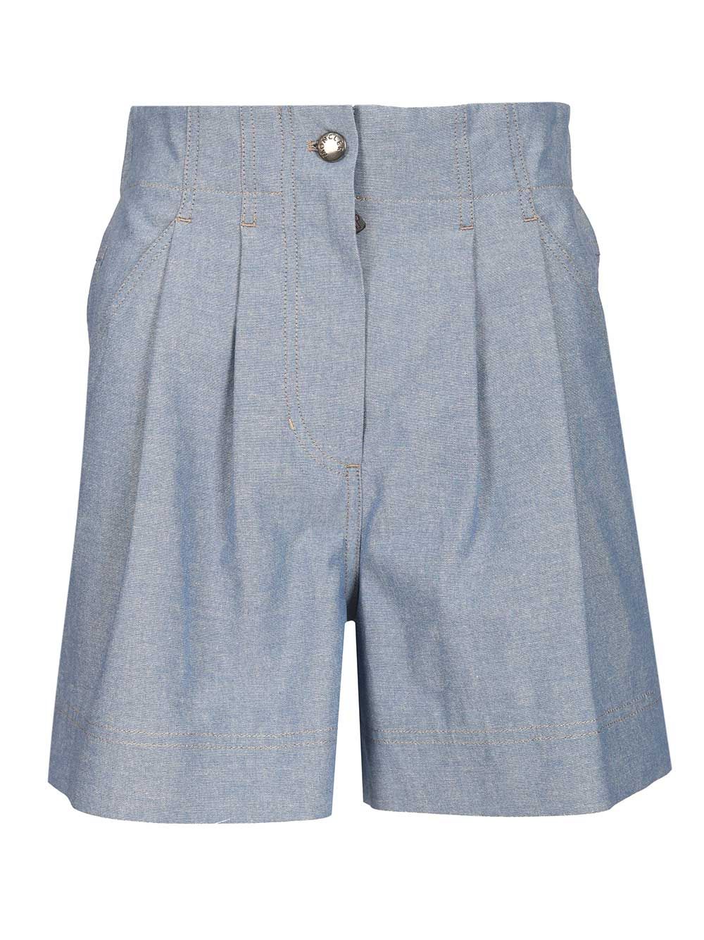 Chambray cotton shorts L1098 (Moncler Grenoble / パンツ ) | Moncler Grenoble (モンクレール グルノーブル)